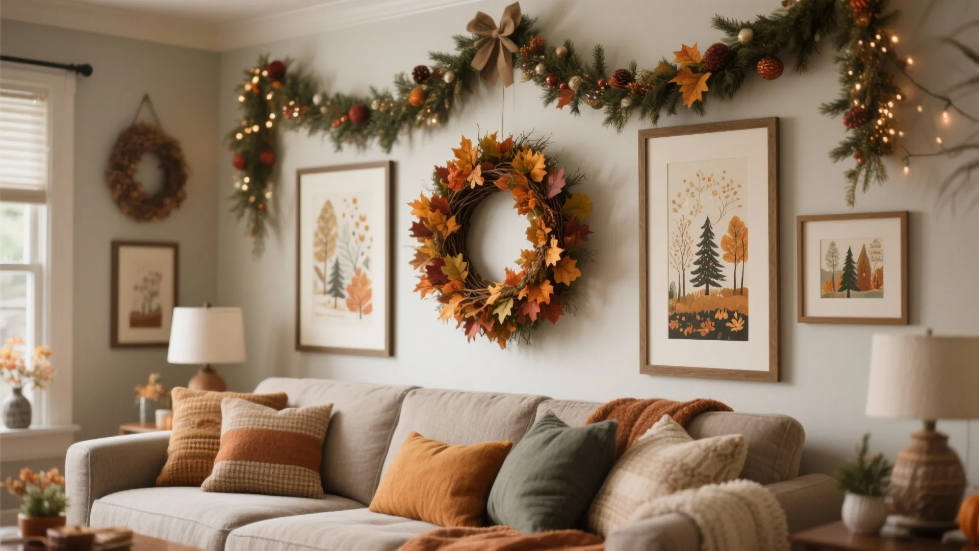10. Seasonal Wall Decor Swaps