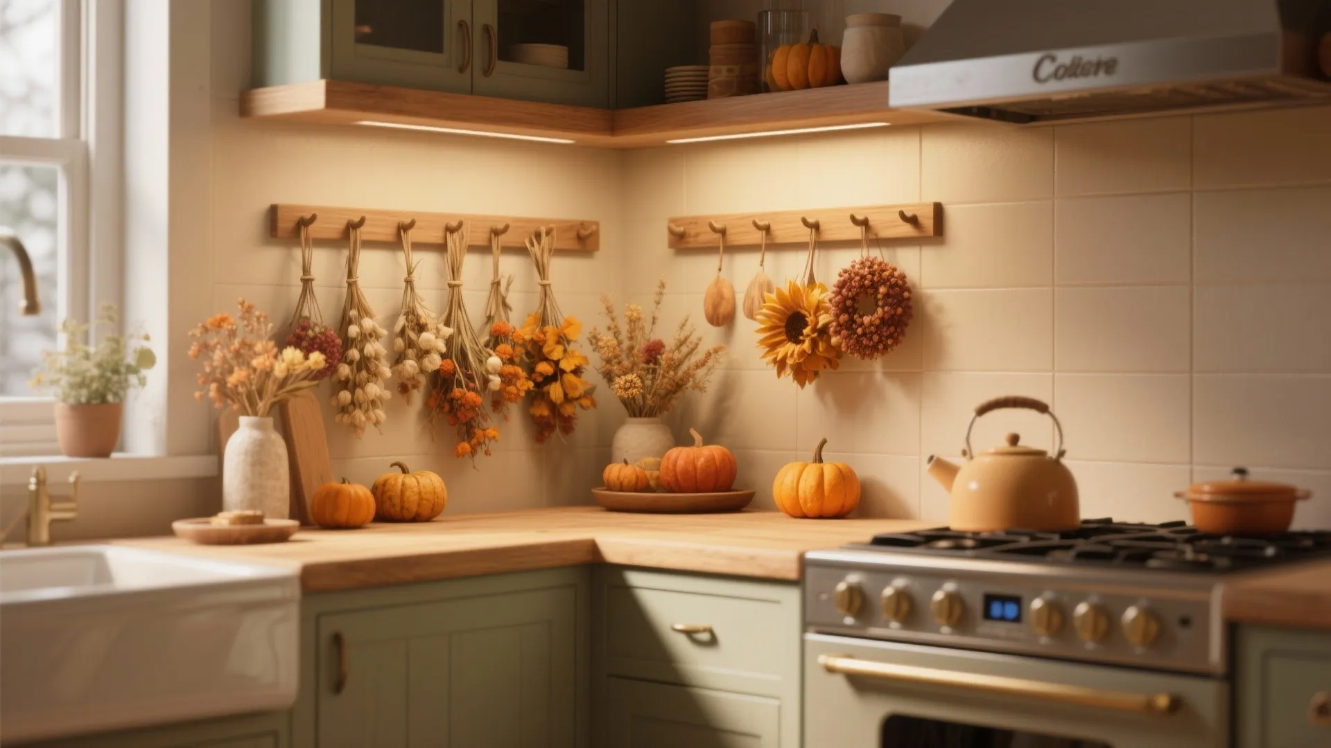 10. Rotating Seasonal Wall Decor