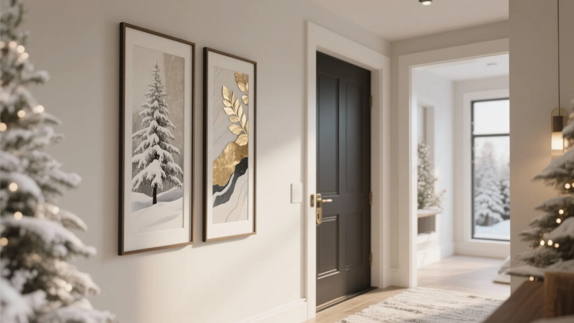 Seasonal wall art swap