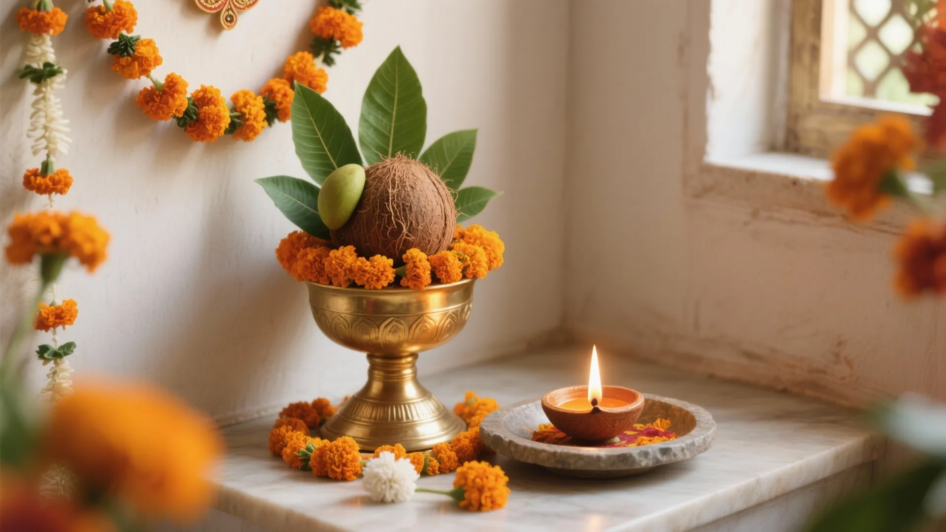 Seasonal Ornamentation: Mango Leaves, Flowers, and Fragrance