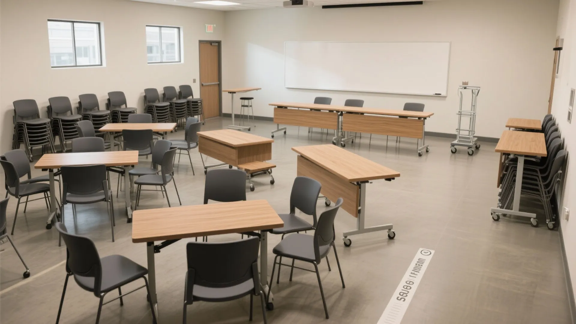 Flexible seating and micro-zones