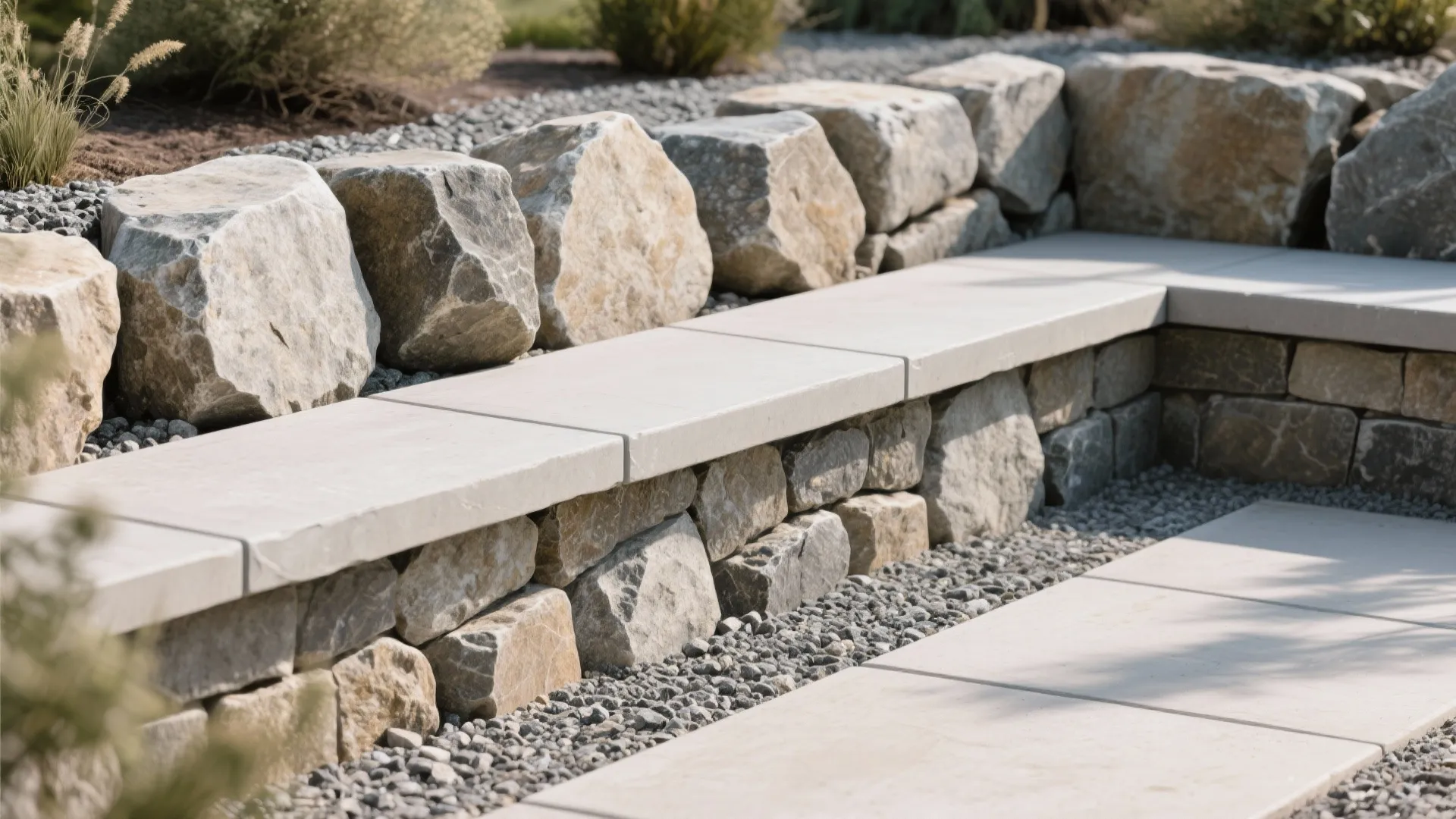 Seat-Wall Hybrid for Social Slopes