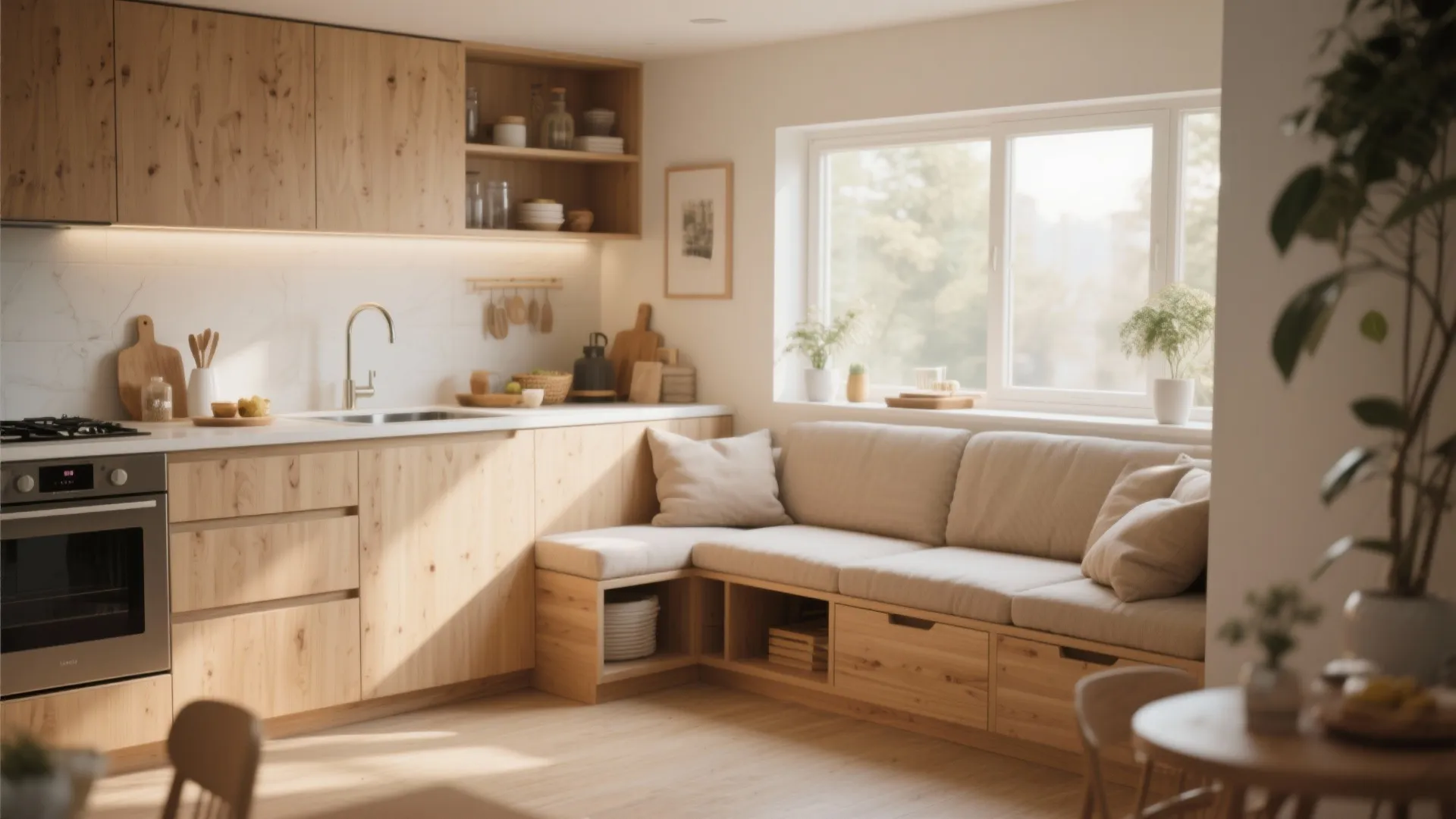 Integrated Seating Corner