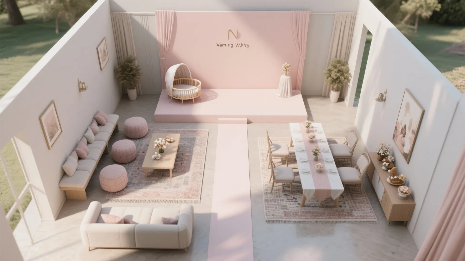 Small-Space Seating and Flow that Feels Relaxed