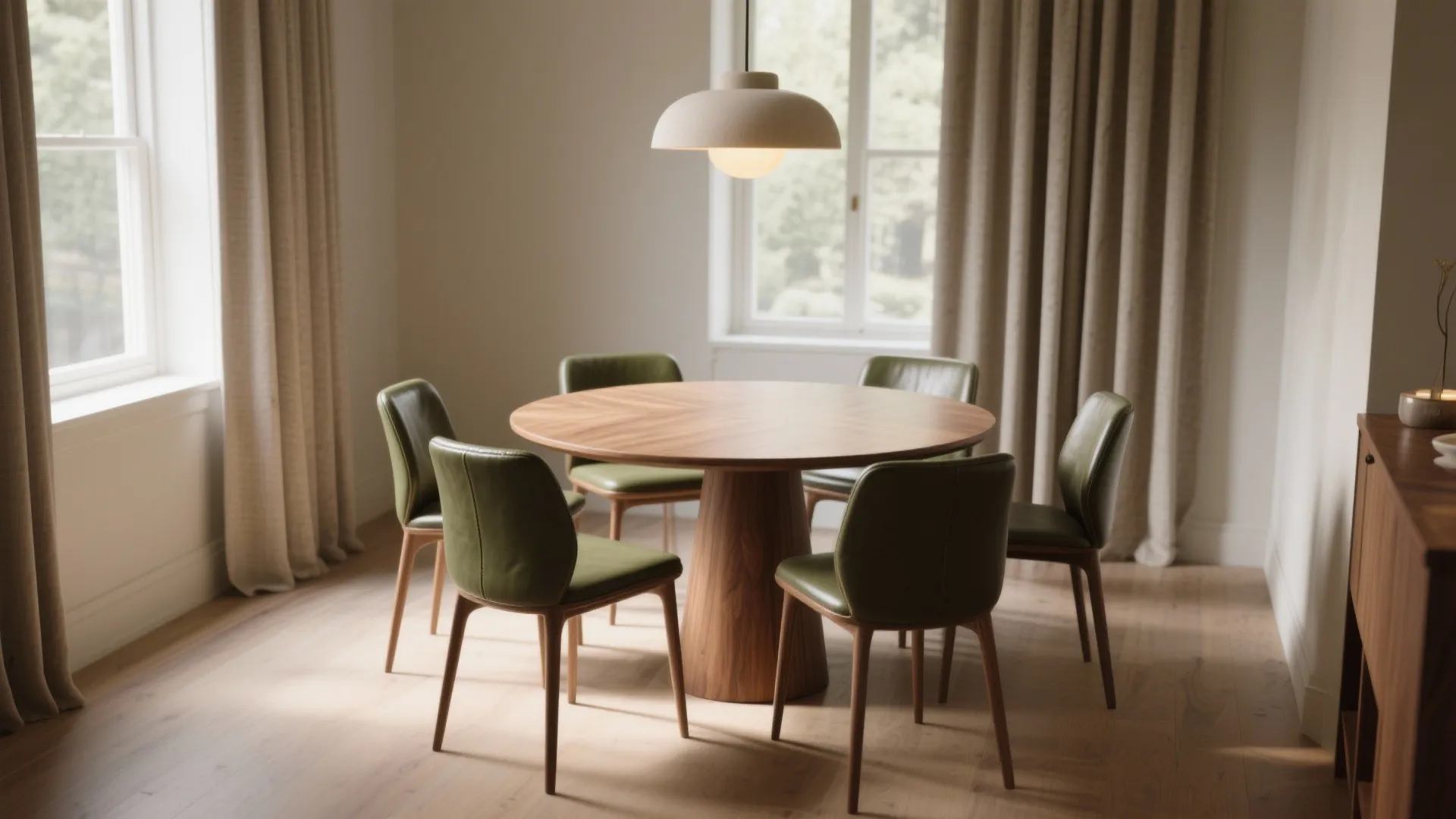 Proportioned Seating and Tables for Effortless Flow