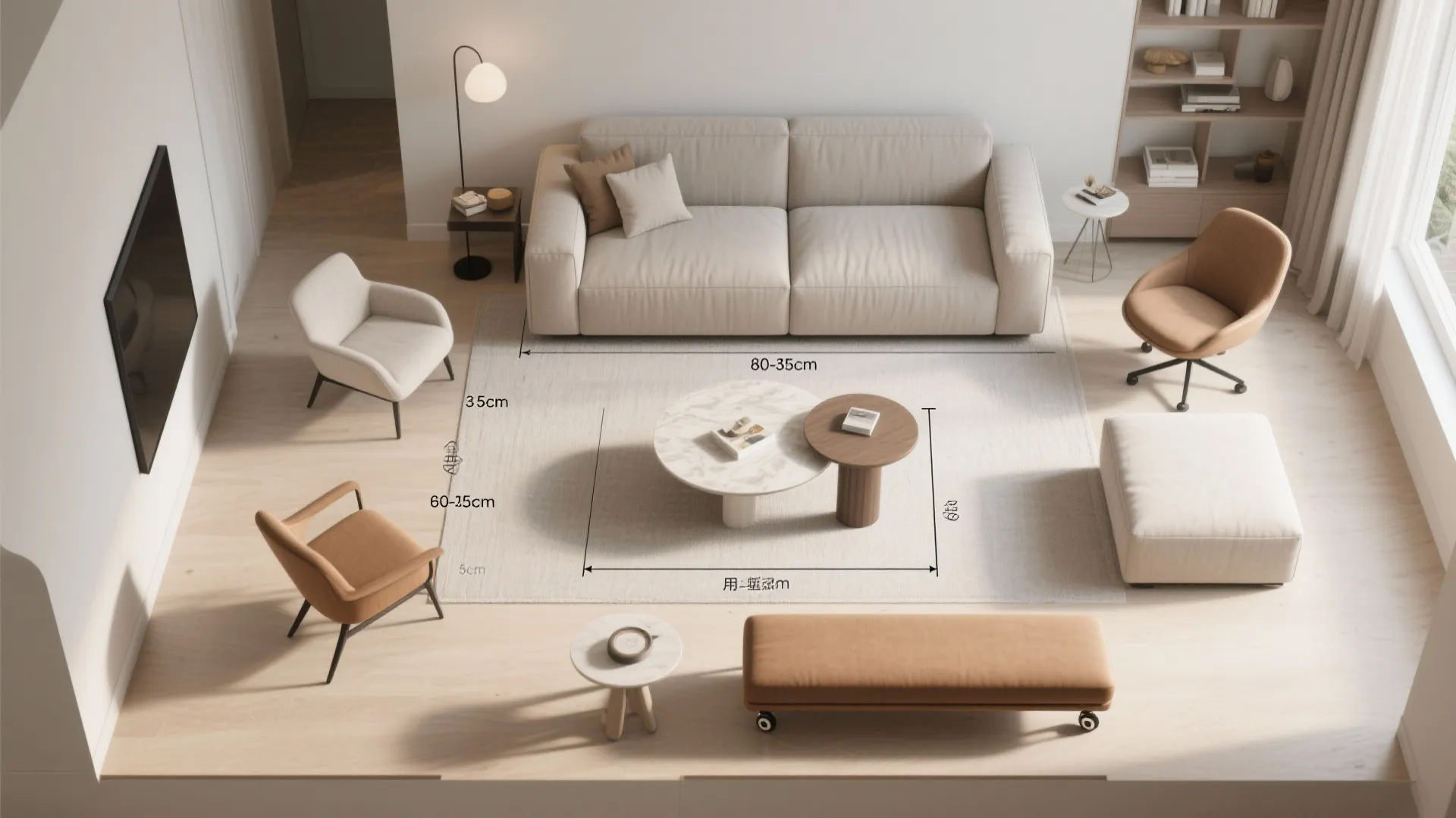 4) Tailored Seating: Deep Sofas, Slim Arms, Smart Proportions