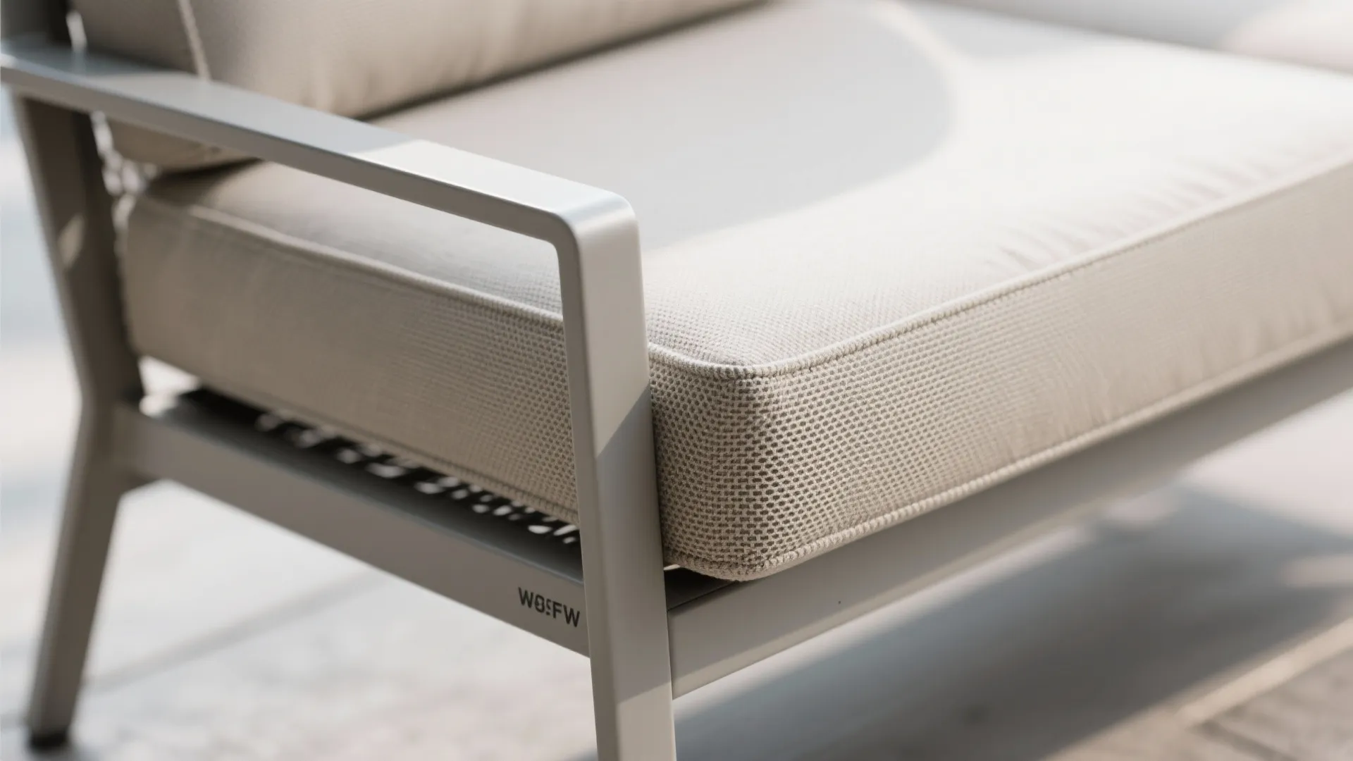 Minimalist seating with slimline profiles