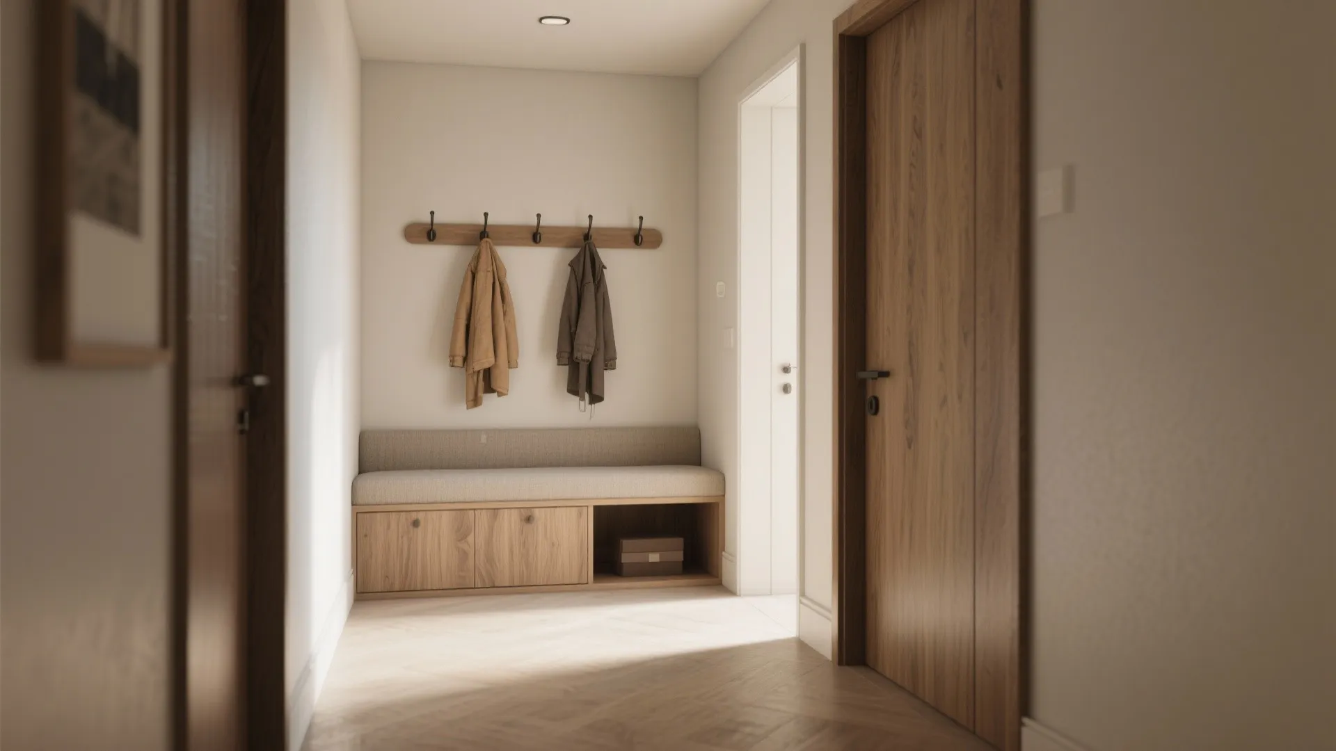 Compact seating nook