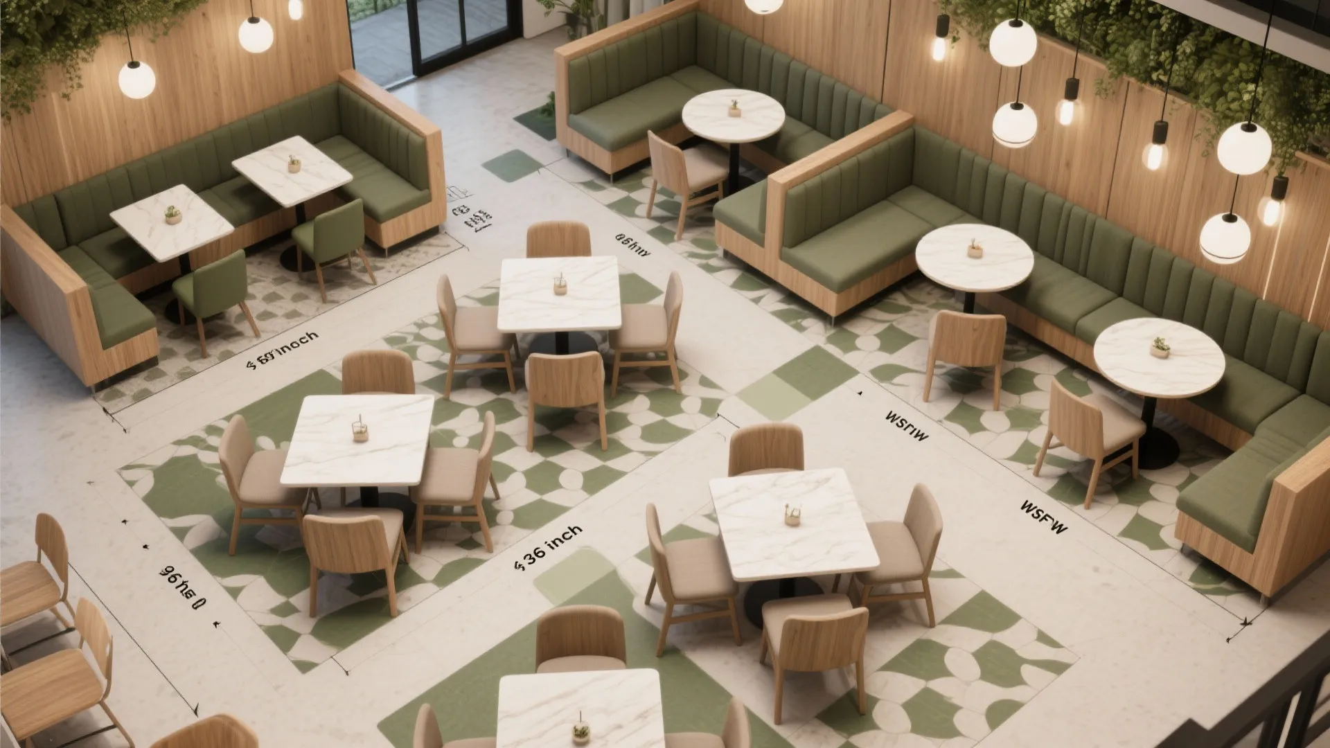 Modular Seating That Nudges Traffic Flow