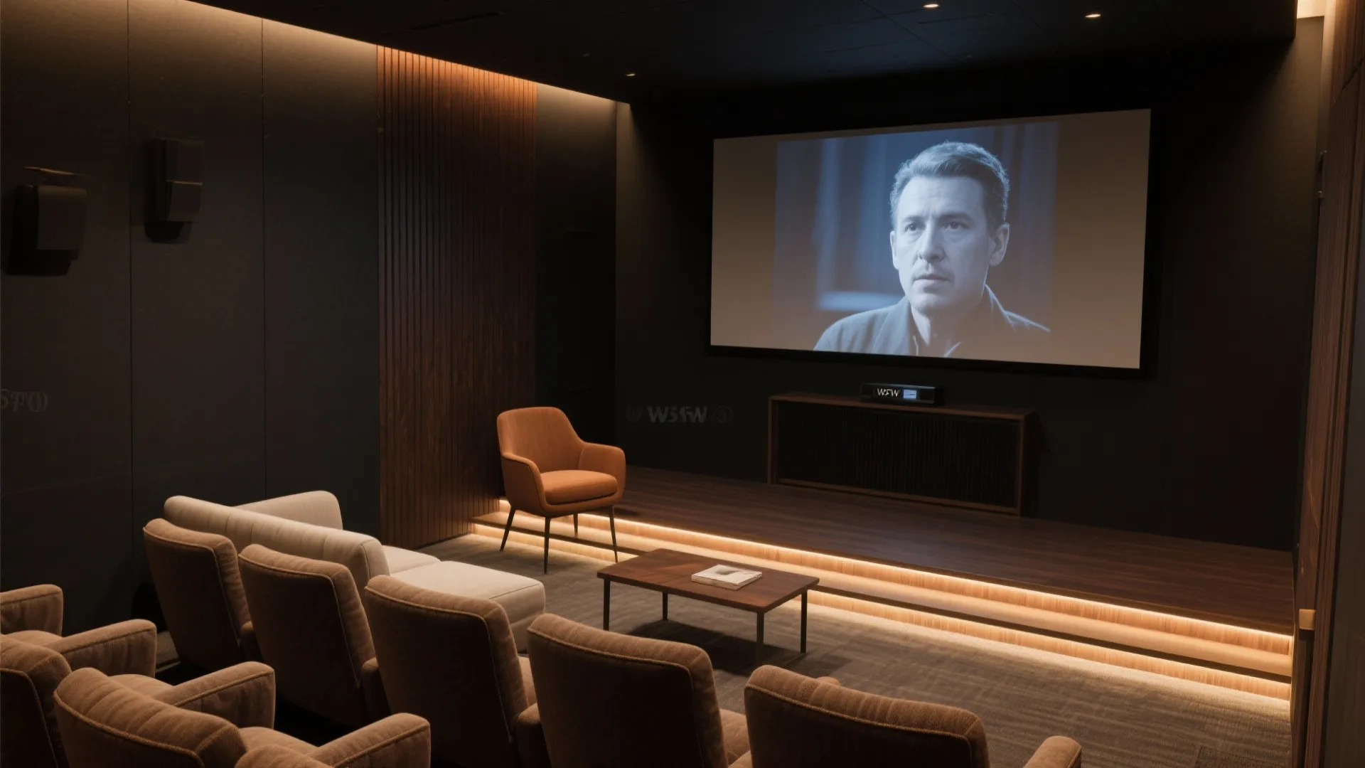 Flexible seating, smart sightlines, and the right screen