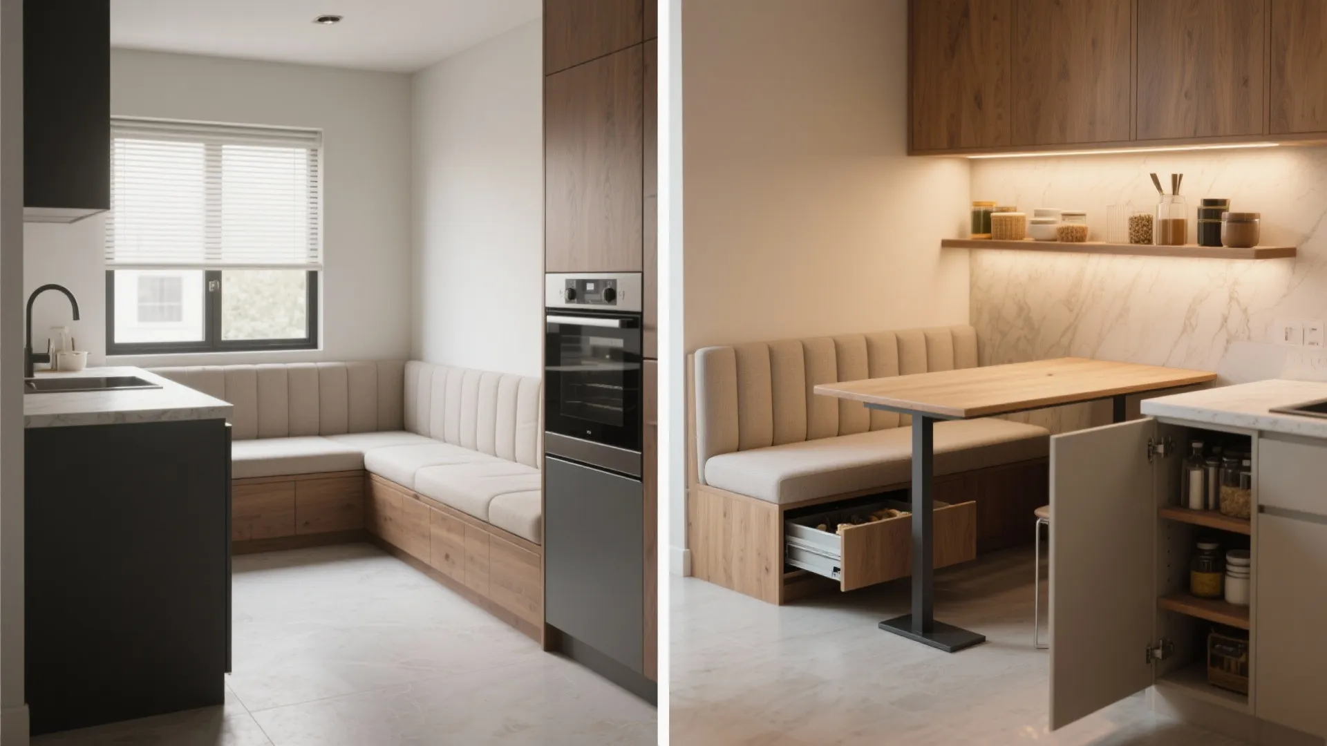 5. Flexible seating and hidden storage tricks