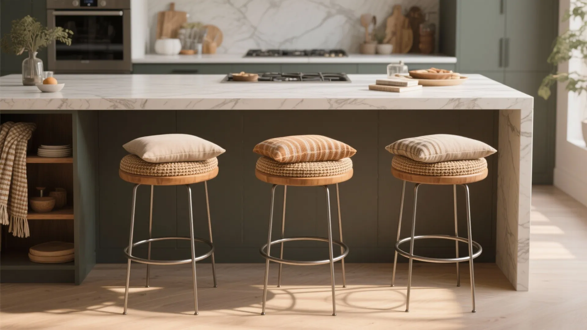 4. Seating styling: practical comfort that looks curated