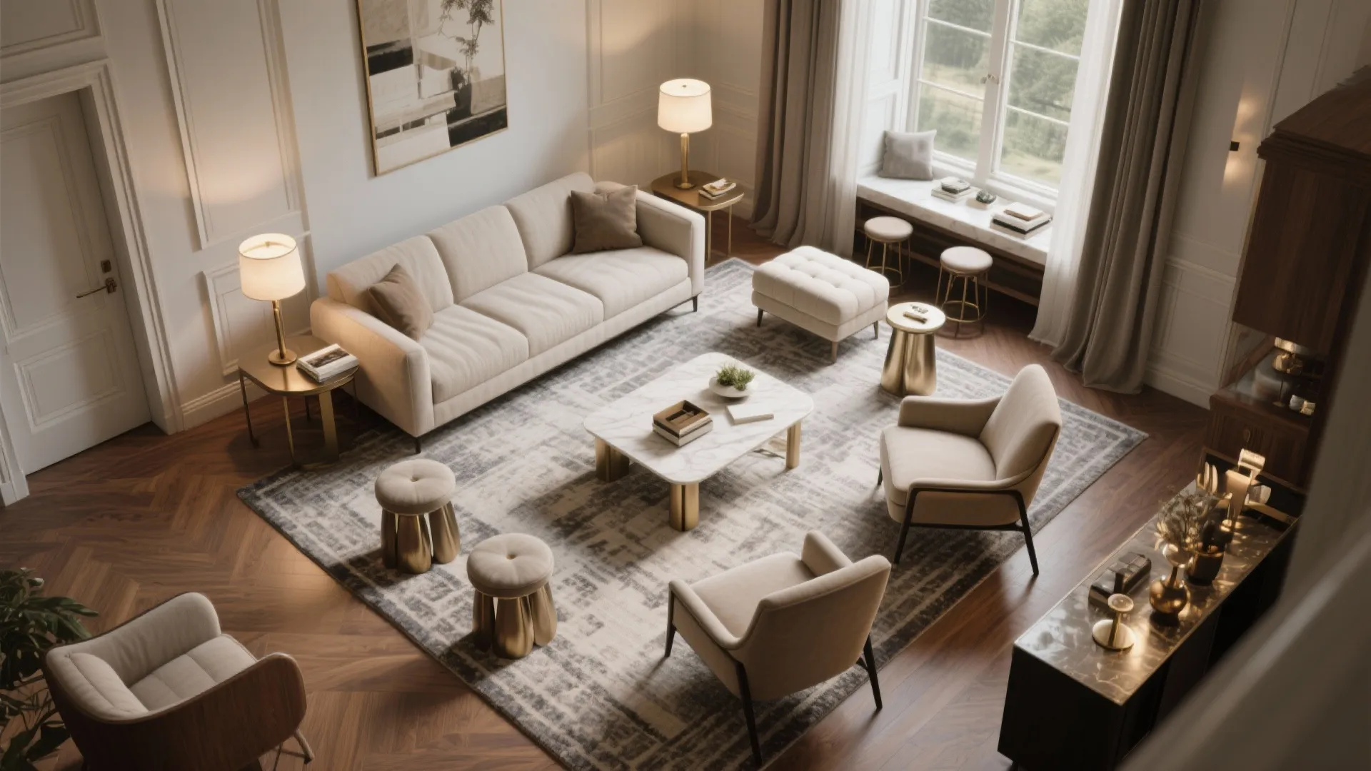 Conversation-First Seating and Flow