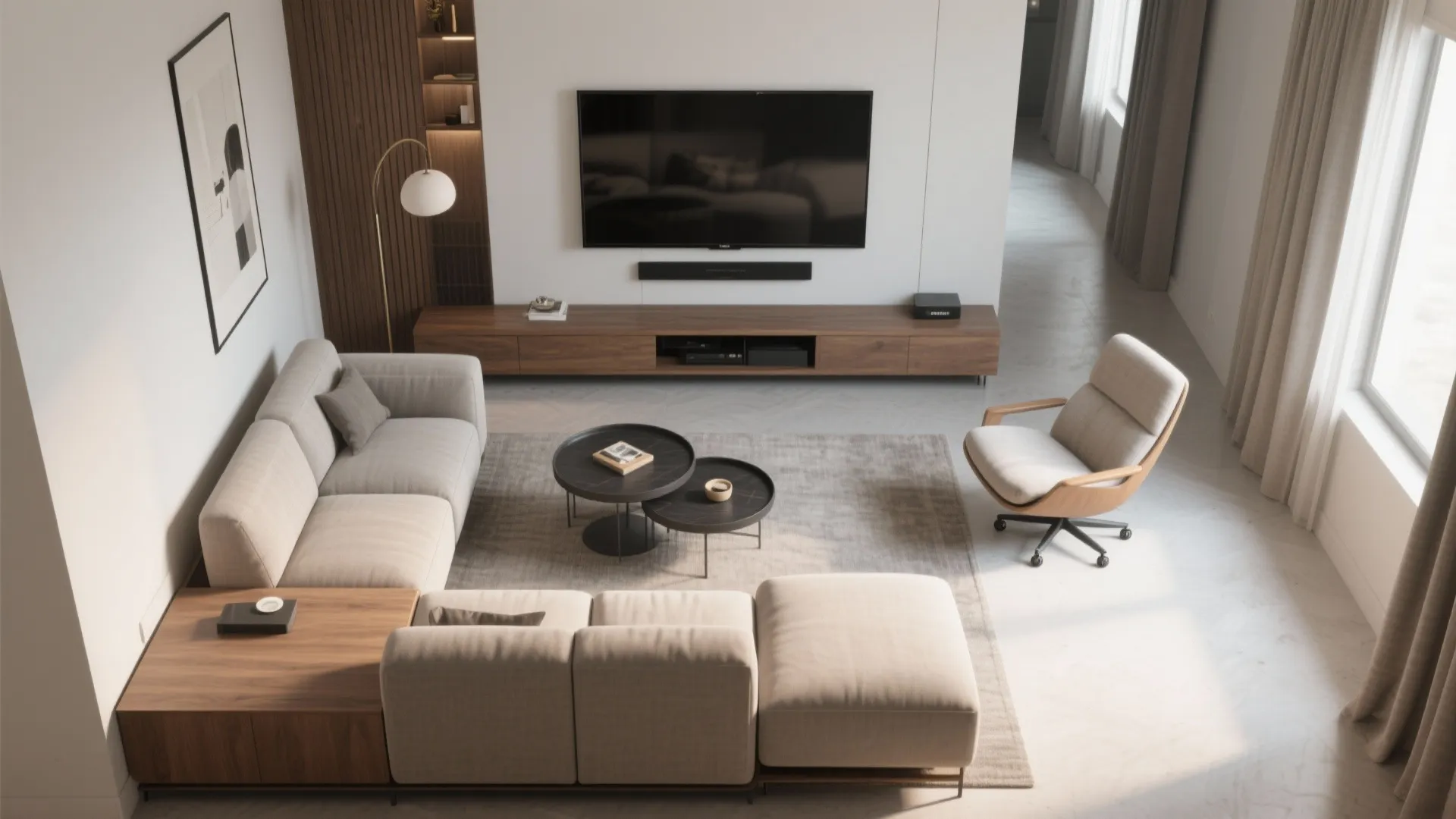 Smart Seating Layout and Viewing Distance