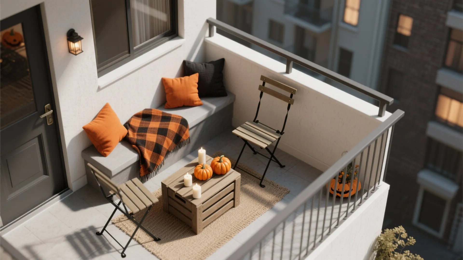 Compact Seating Nooks for Spooky Sips