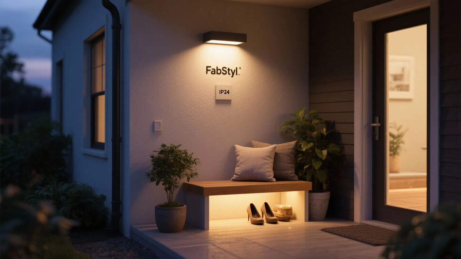 4. Integrated seating and lighting