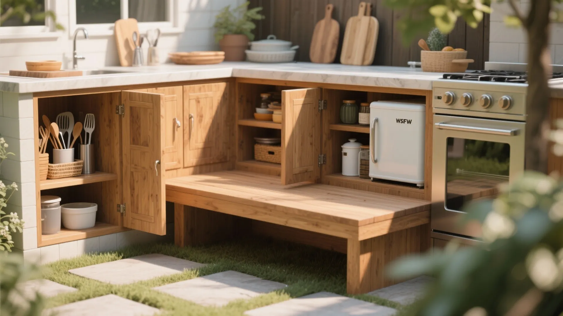 Tip 3: Built-In Seating with Storage