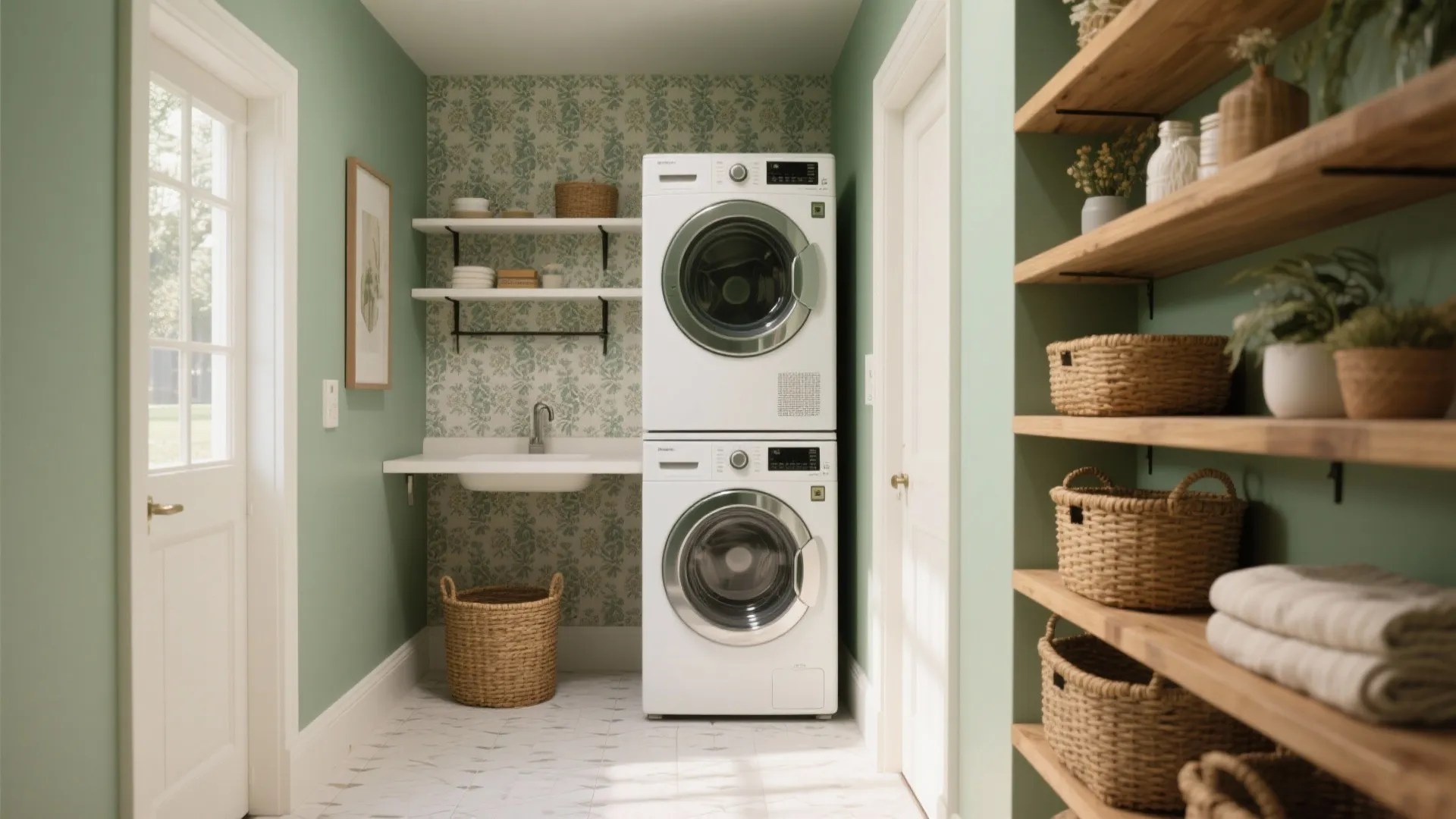 5 Laundry Room Ideas from Pinterest: Practical, Pinterest-worthy laundry room ideas I’ve used to turn tiny nooks into clever, stylish workspaces