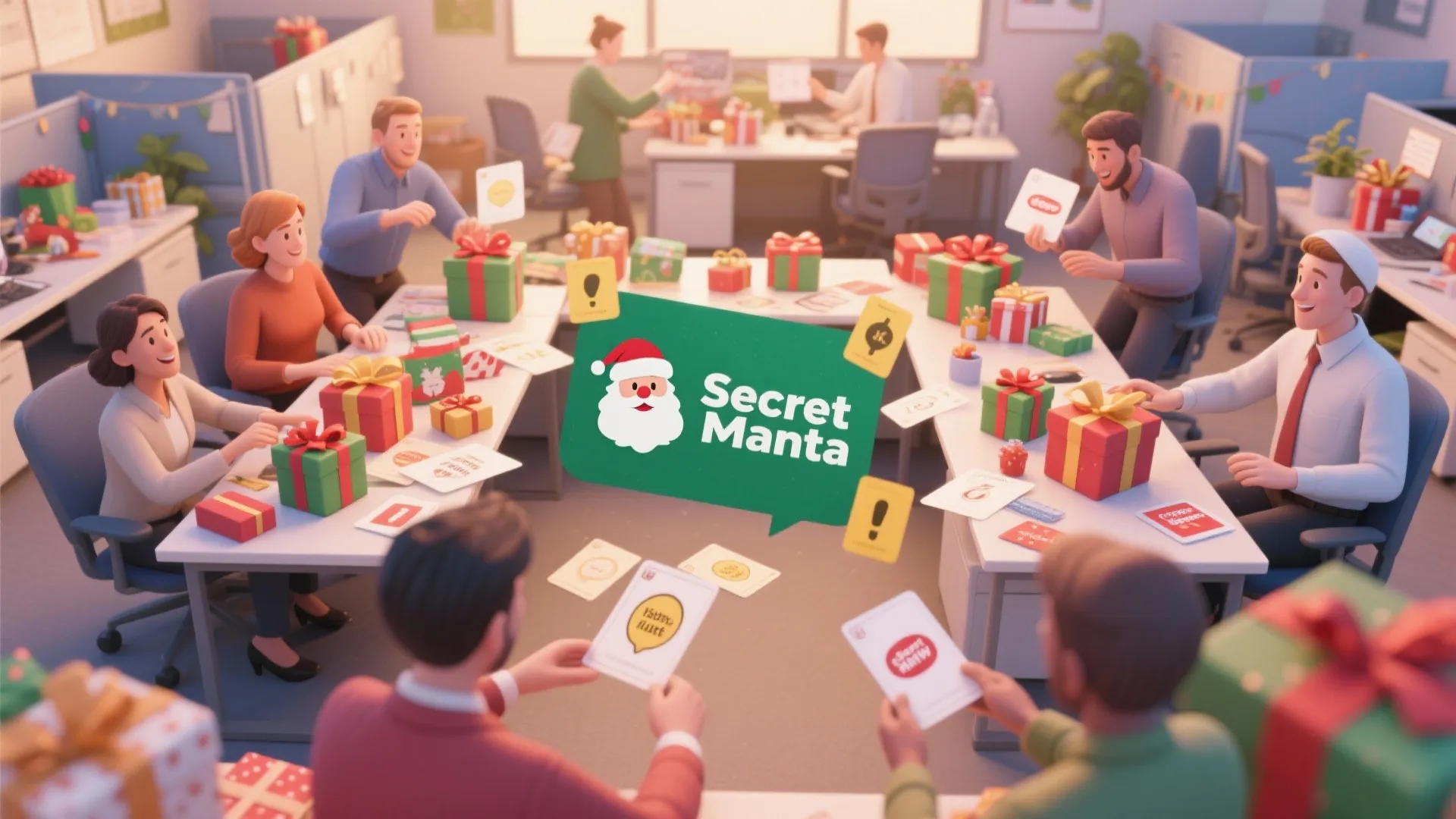 3. Secret Santa with Clues