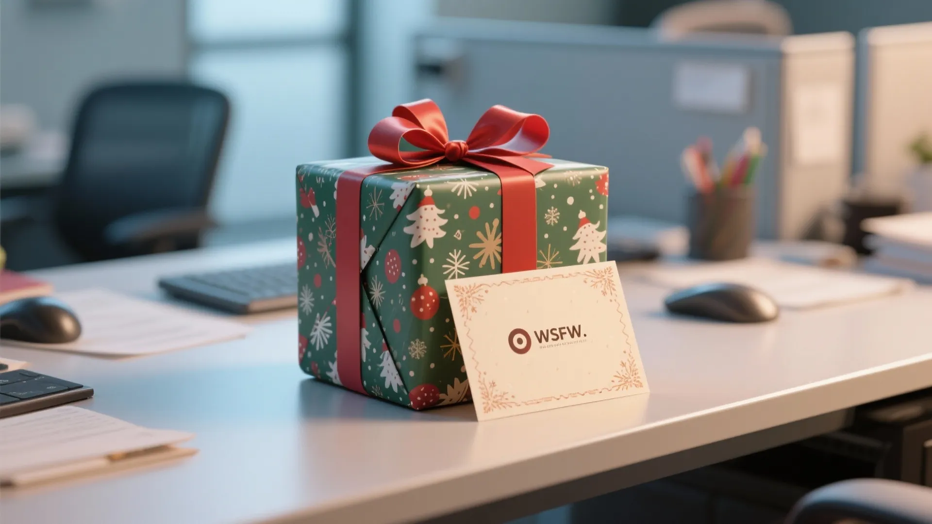 7. Office Secret Santa with a Twist
