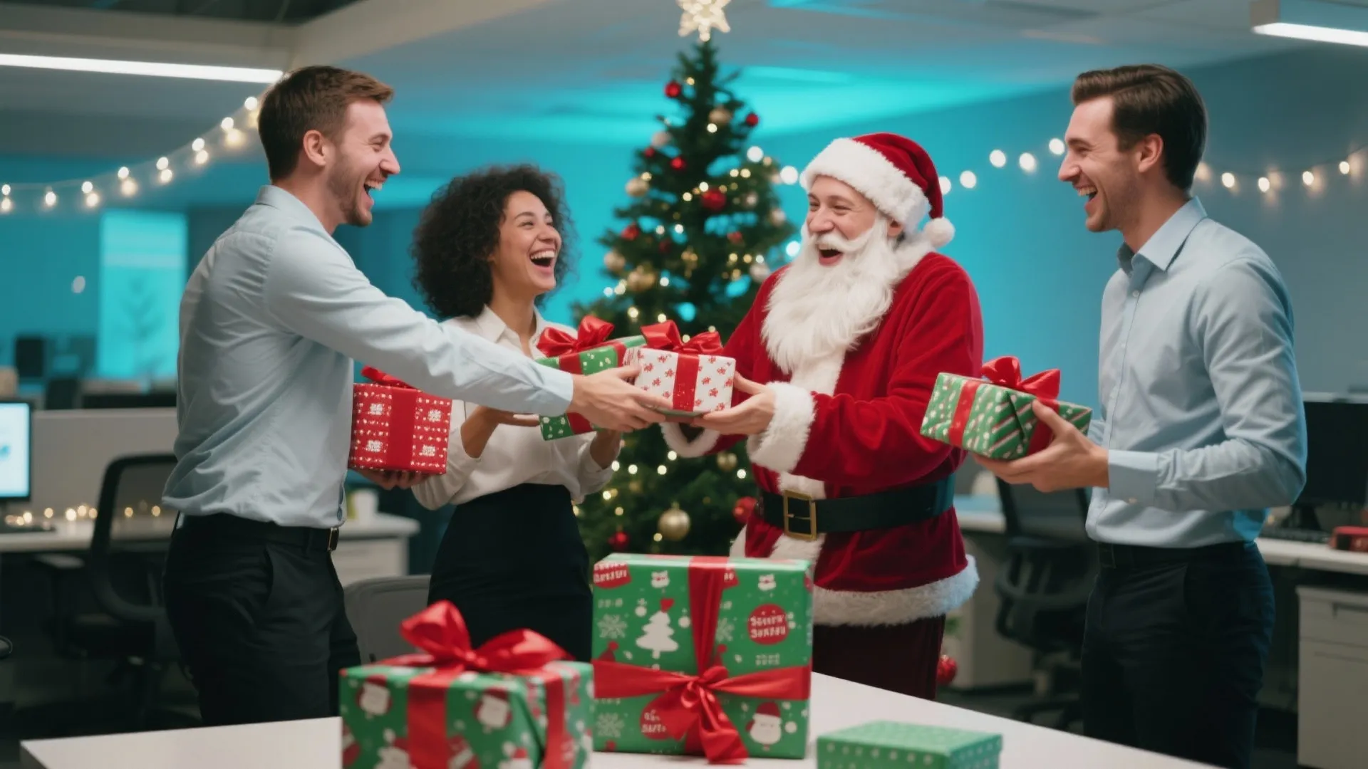 2. Secret Santa Gift Swap