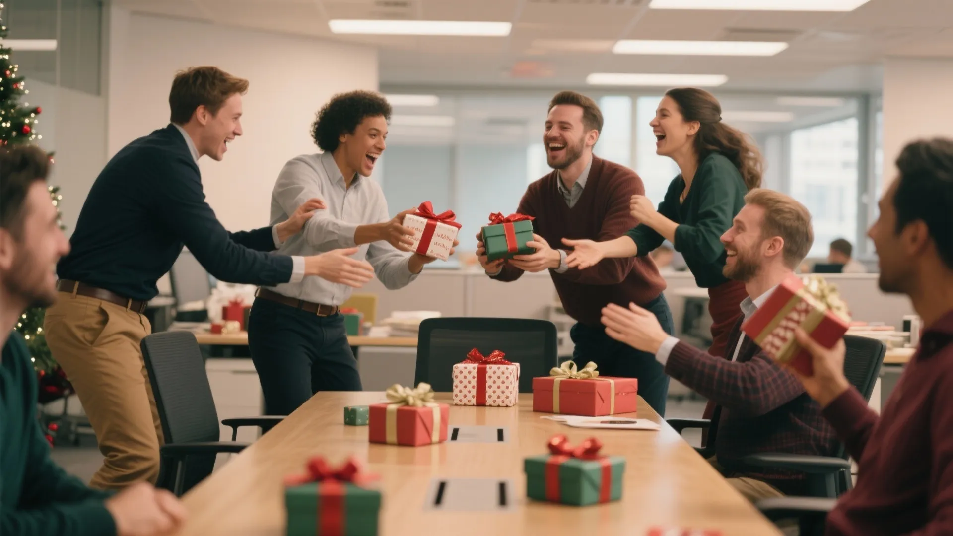 10. Secret Santa Swap with a Twist