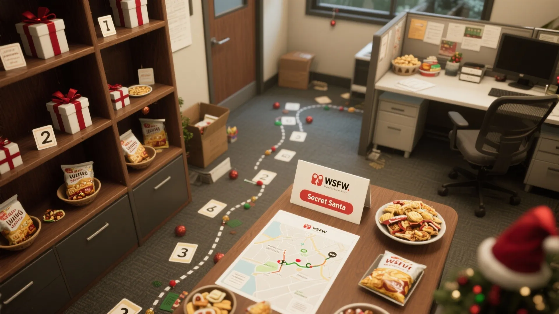 5. Secret Santa Trail & Snack Stations