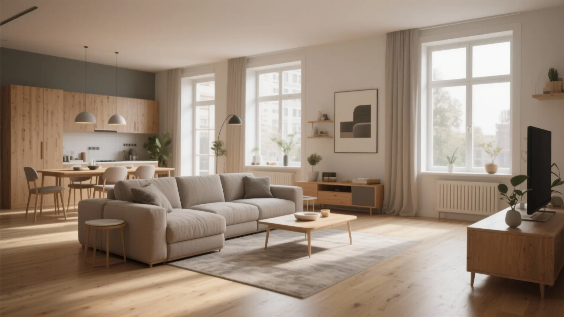 4. Sectional as Divider