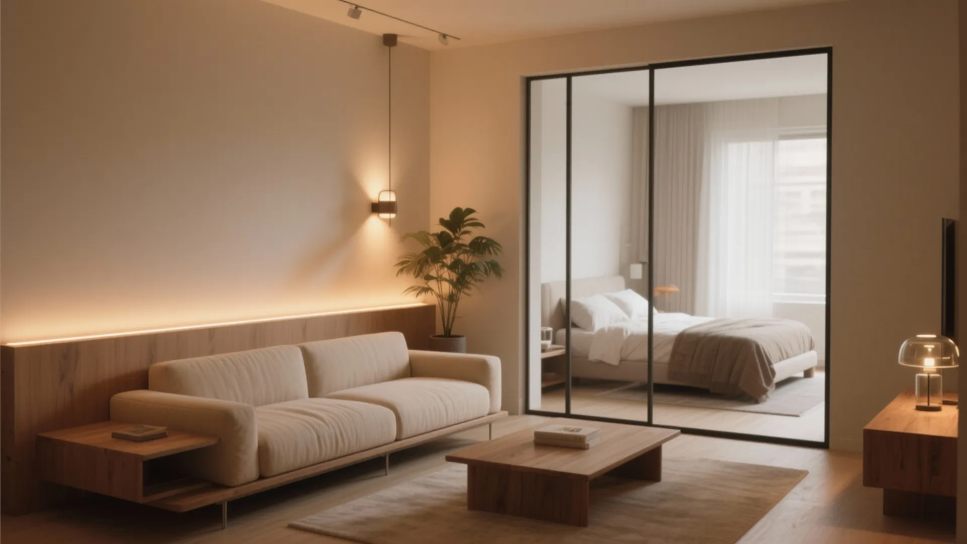 4. Sectional as a Room Divider