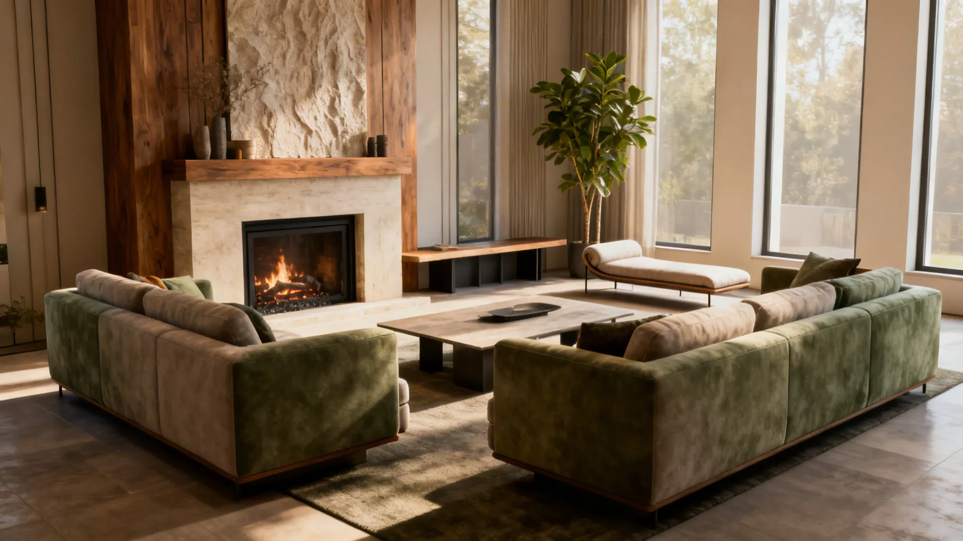 5 Living Room Ideas with Sectionals & Fireplace