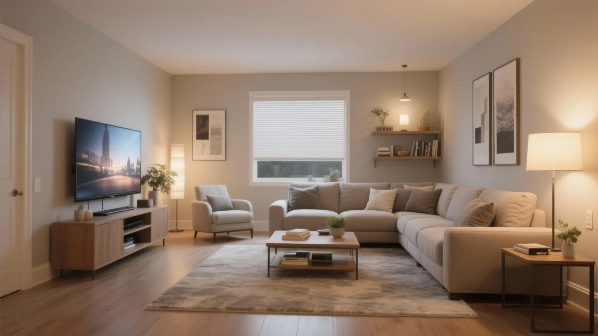 2. Sectional Sofa to Define Zones