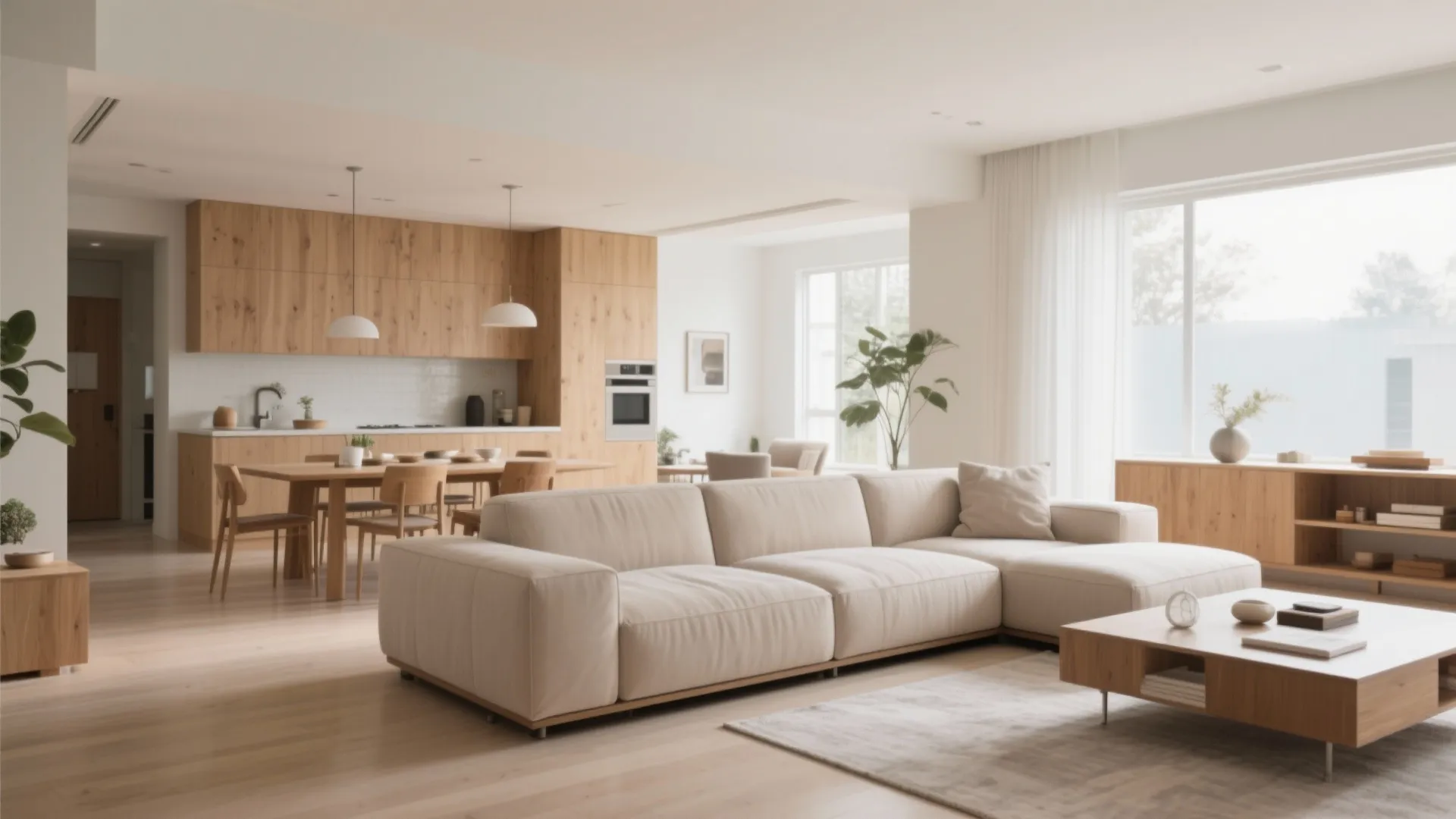 3. Sectional for Open Plans