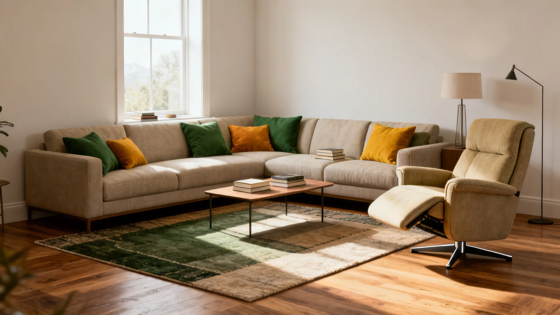 5 Living Room Layouts with Sectional and Recliner