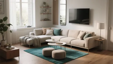 Big Sectional in Small Living Room — 5 Ideas