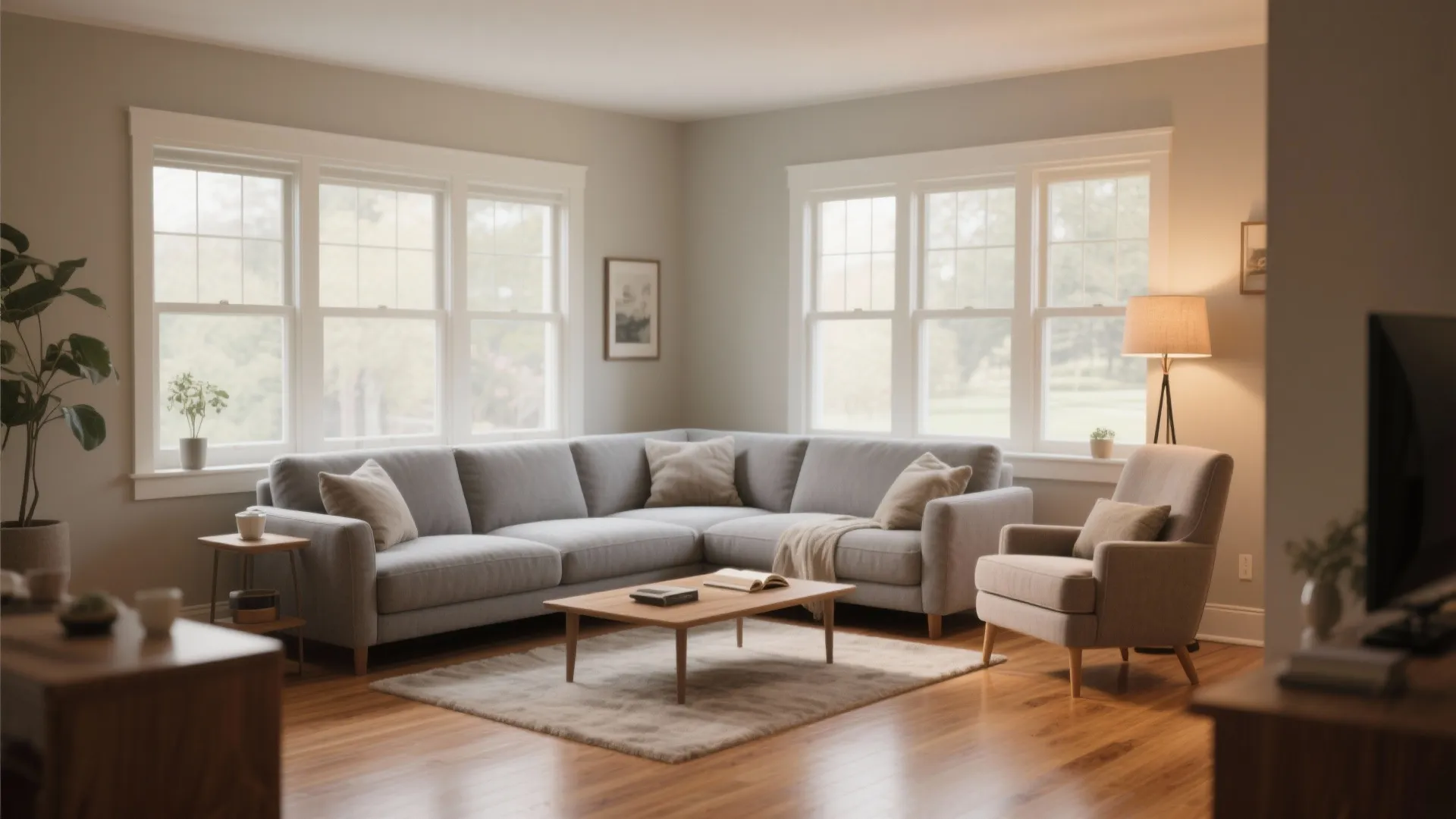Sectional sofa for zoning