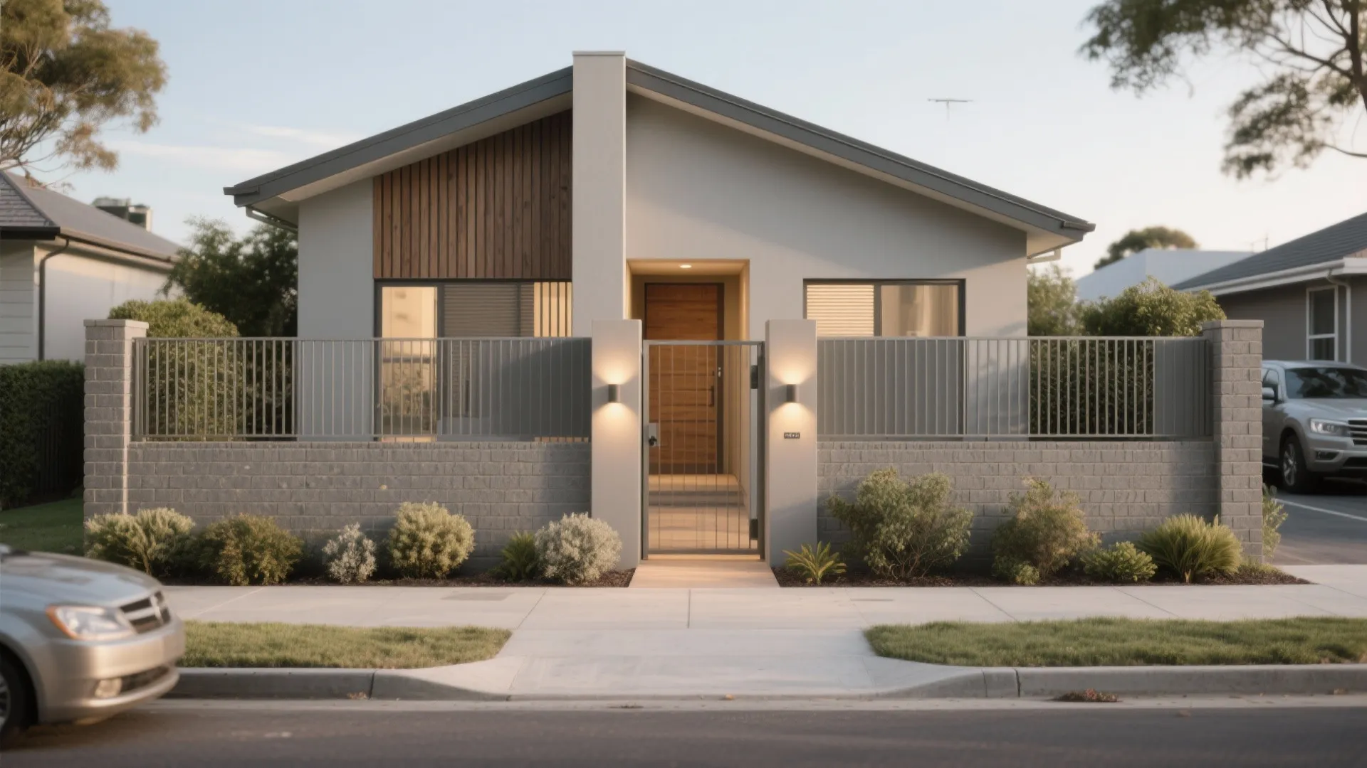 Compound Wall Designs for Small House: Stylish Security Solutions: 1 Minute to Transform Your Small Home’s Curb Appeal with Smart Walls