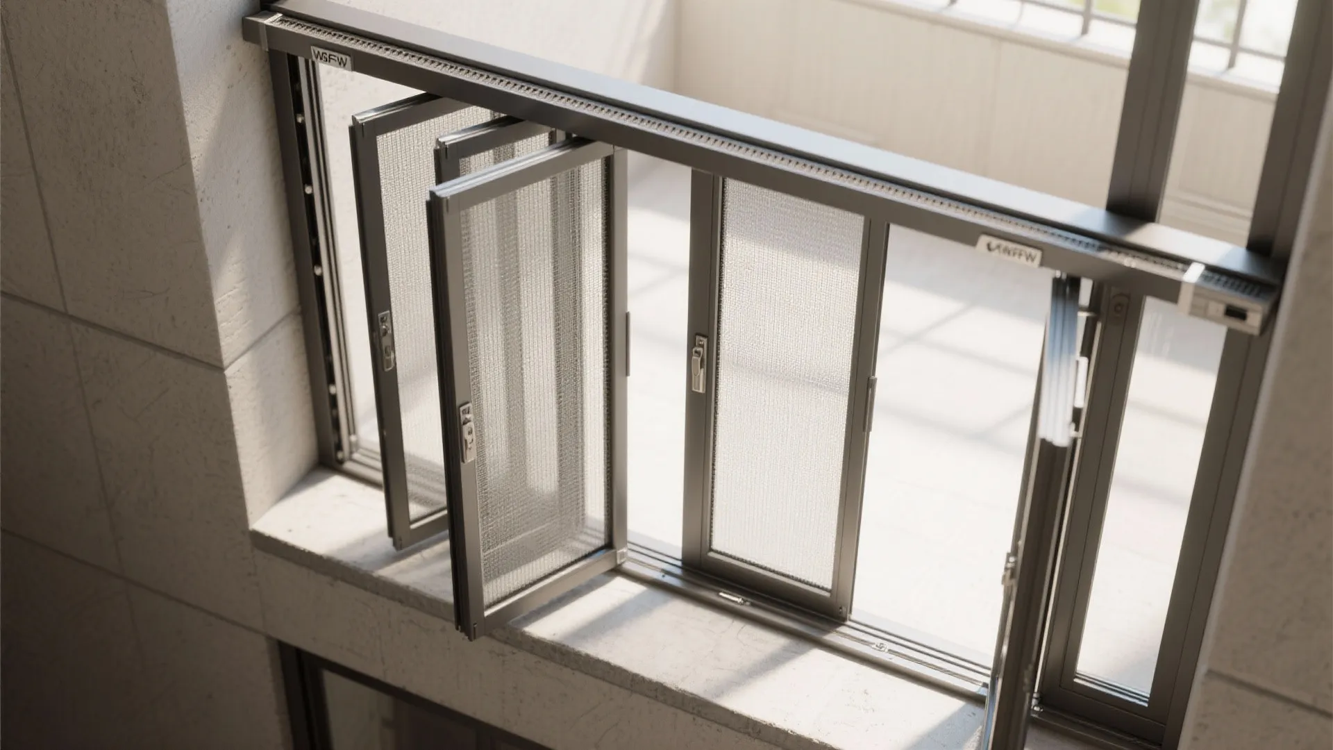 Sliding or Folding Security Panels (Discreet and Flexible)