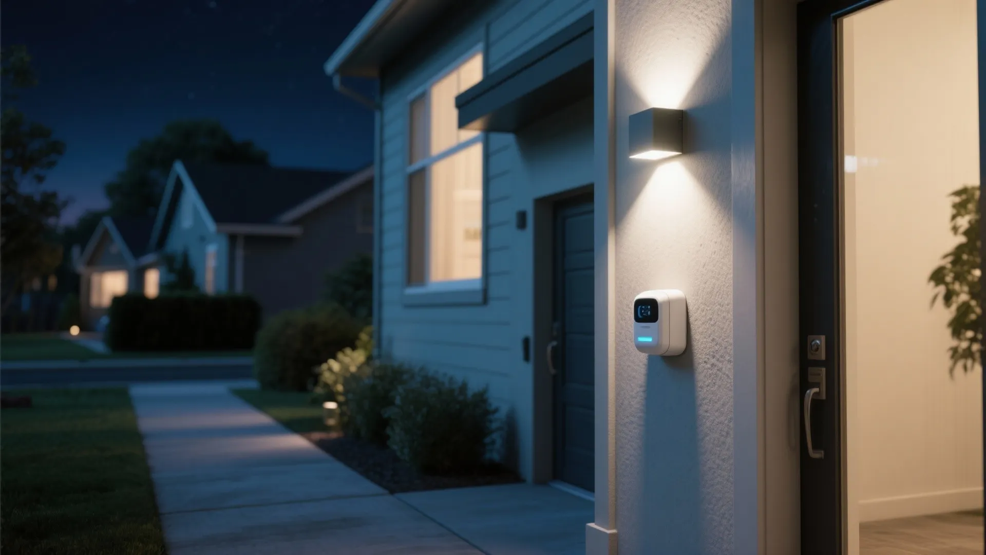 3. Motion-Activated Security Sconce