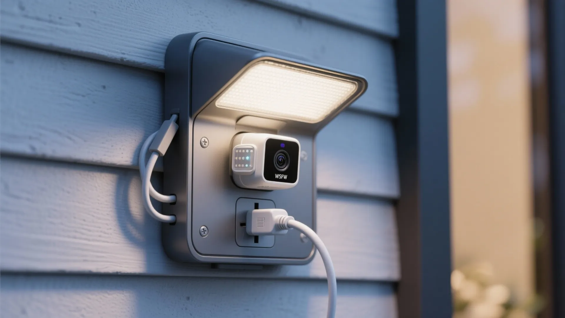 5. Add Security Lighting with Smart Power