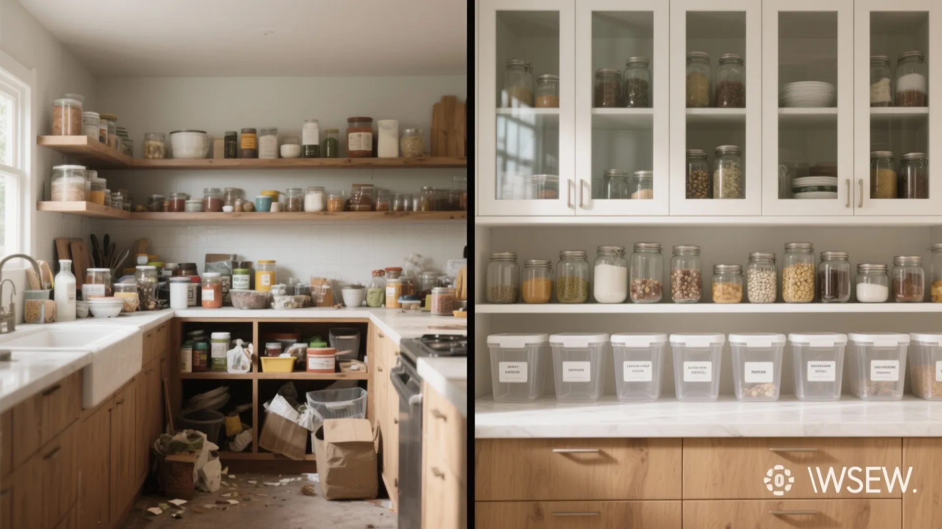 See-through storage for instant clarity