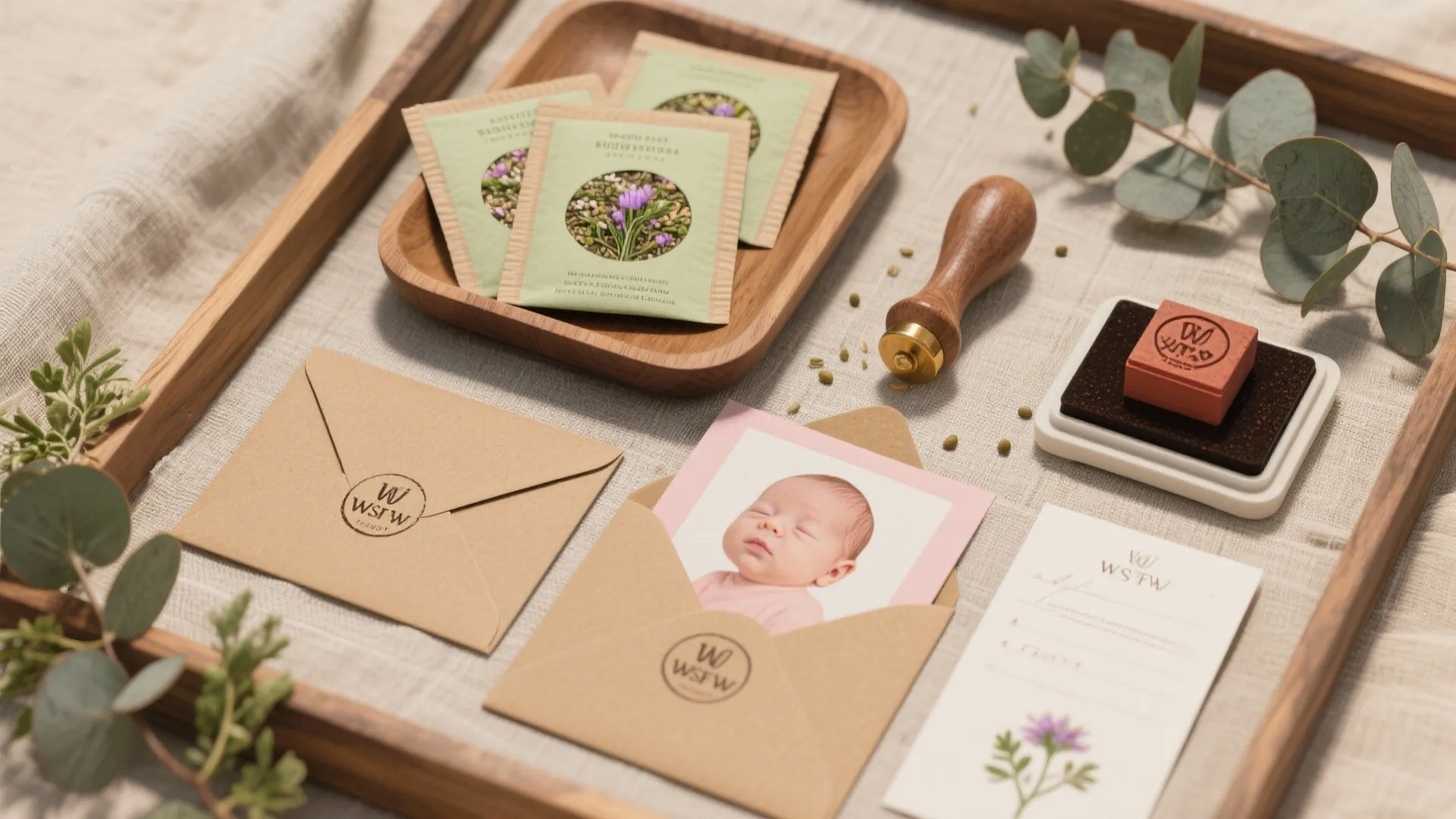 Eco-Friendly Seed Packet Favors