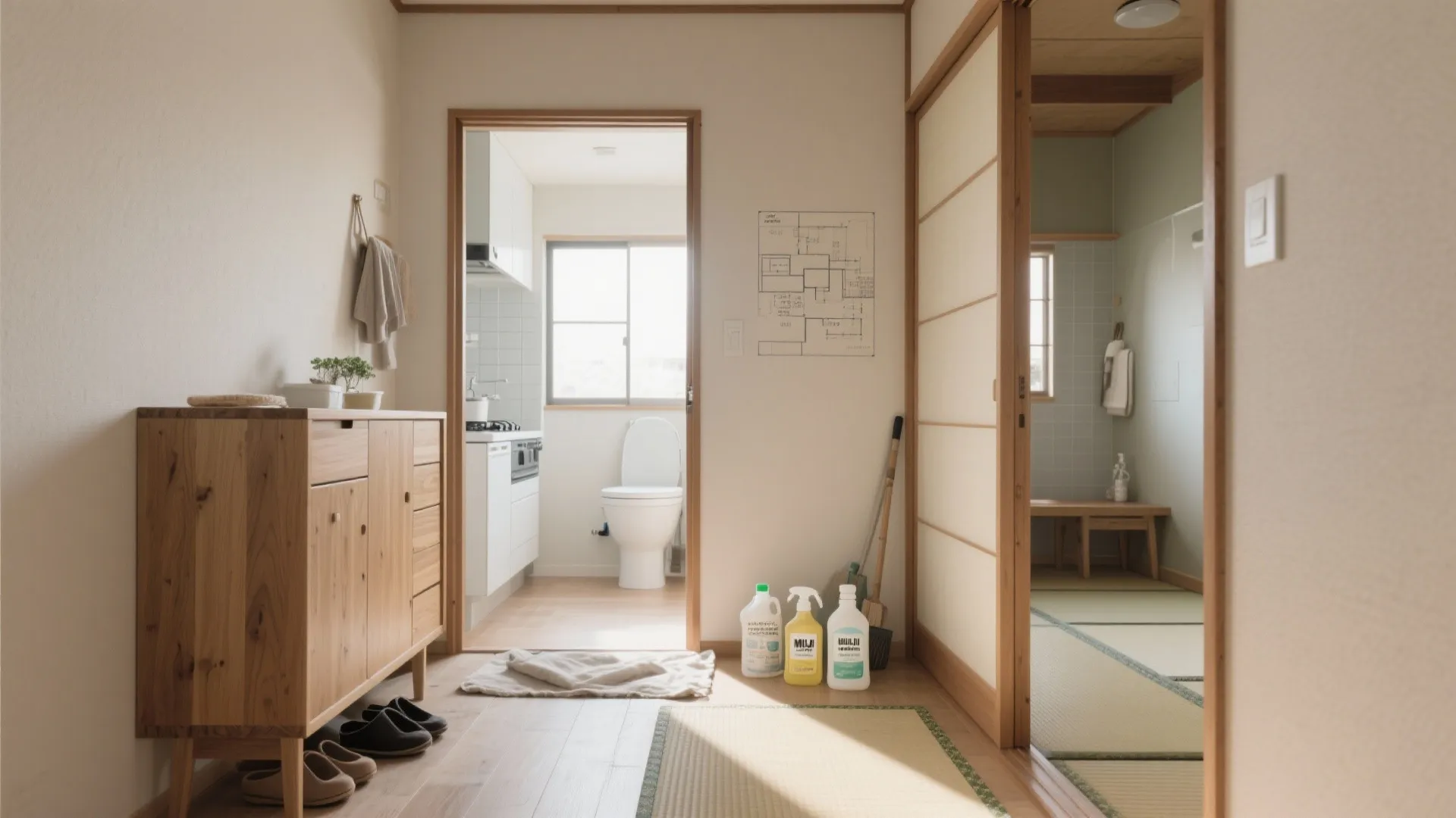 Tips 4: セルフクリーニングで費用を圧縮（収納技巧と動線計画が効く）