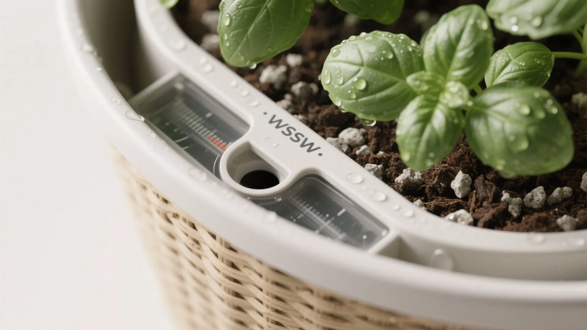 Self-Watering Baskets With Hidden Reservoirs
