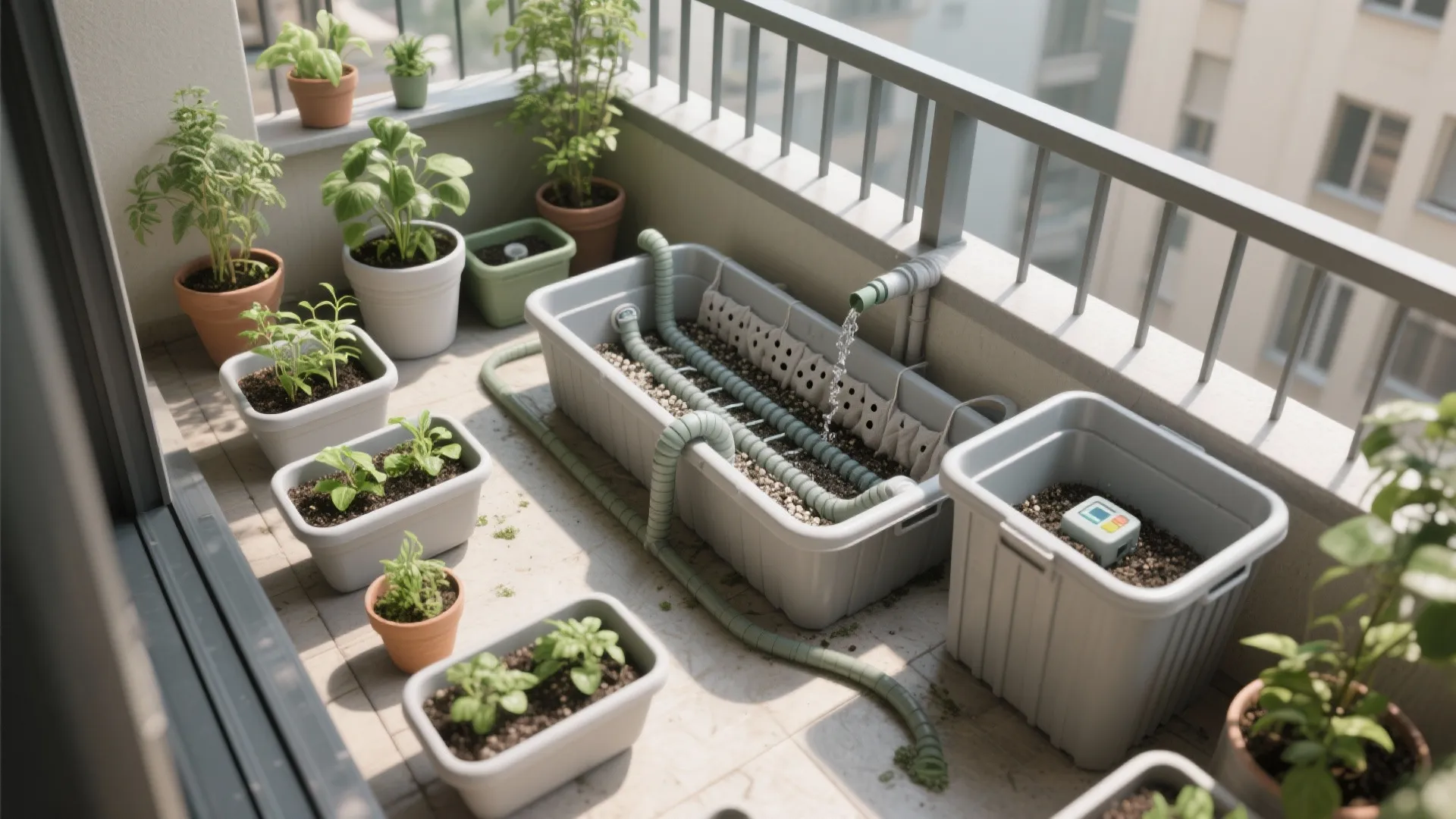 Self-Watering Containers and Wicking Beds
