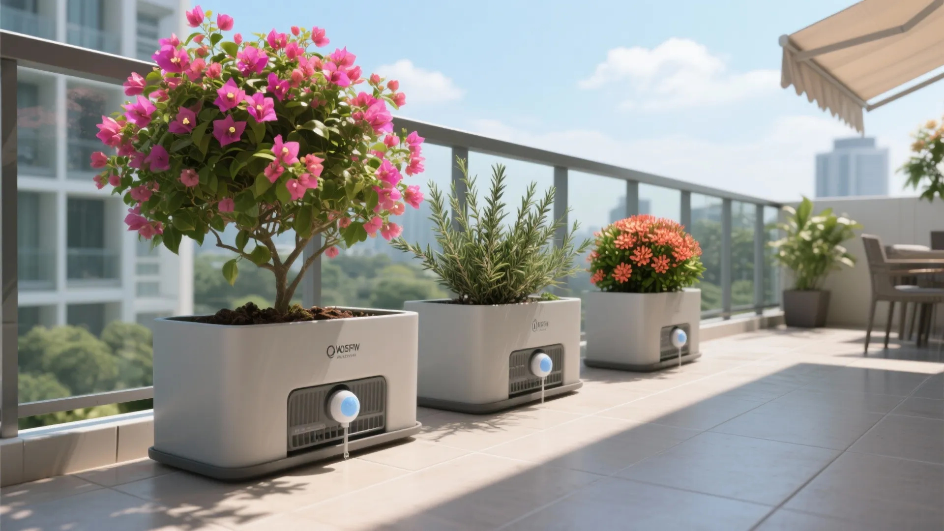 Heat-Savvy Plant Palette + Self-Watering Planters