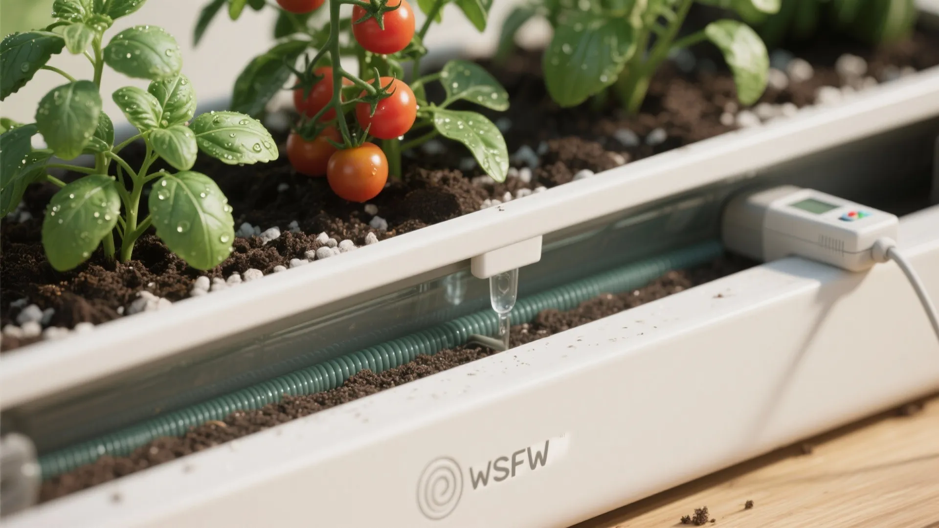 2) Self-Watering Troughs for Low-Maintenance Abundance