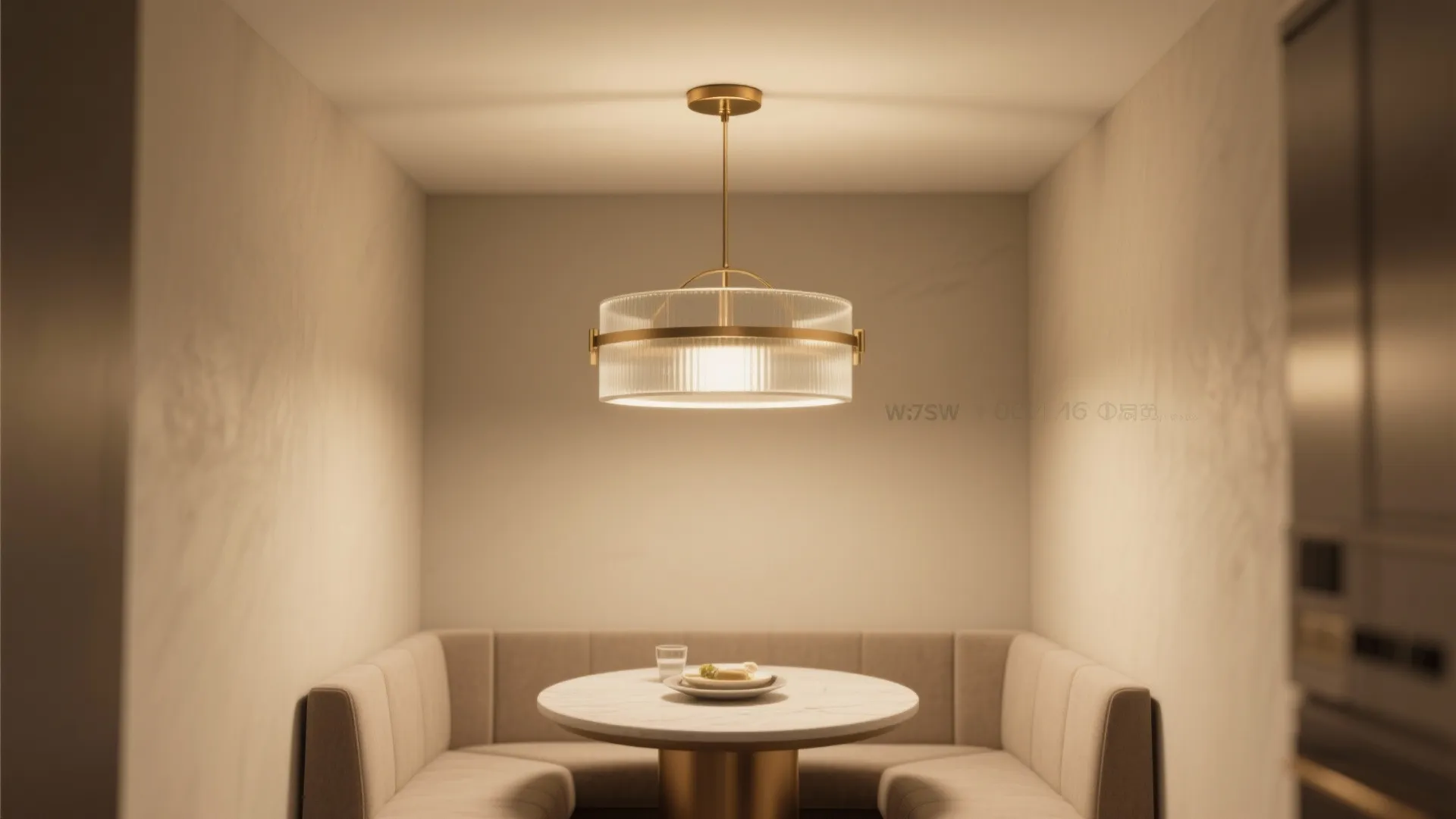 3. Low-profile semi-flush mount for low ceilings