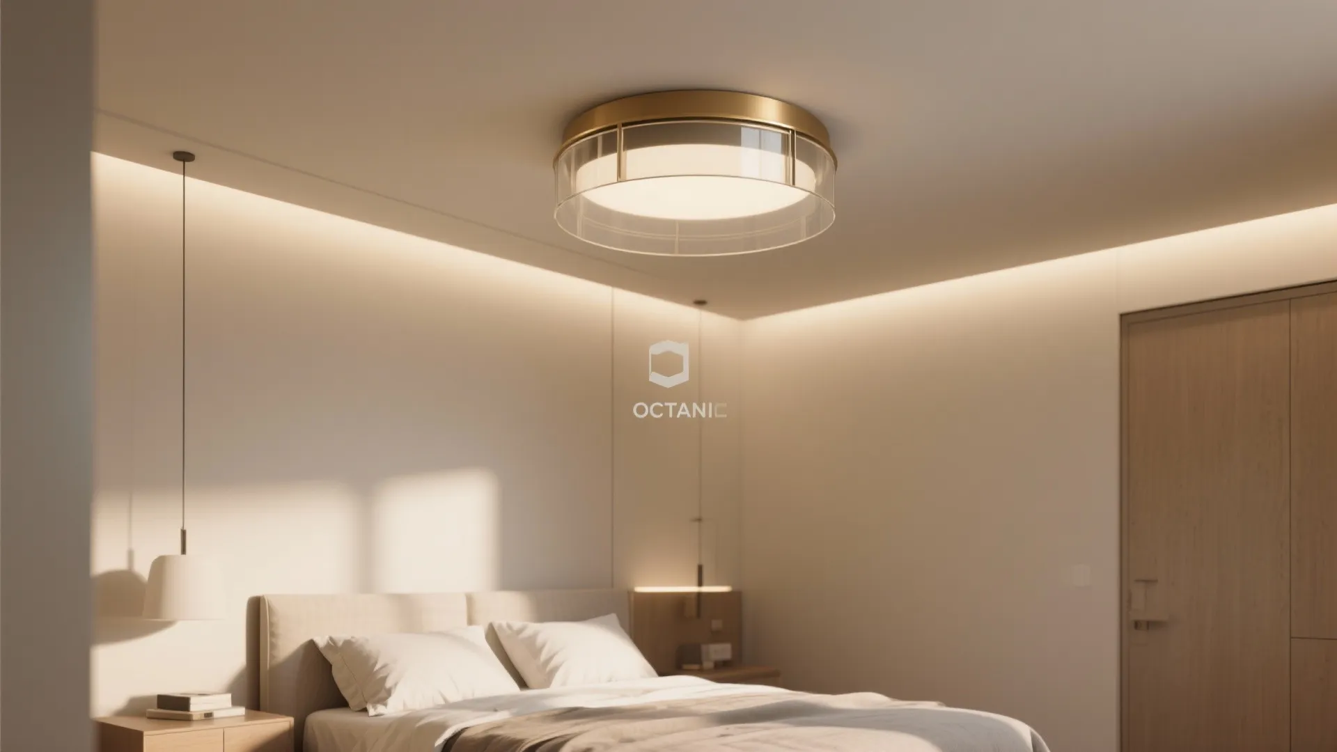 1. Flush and Semi-flush Ceiling Fixtures for Clean Height