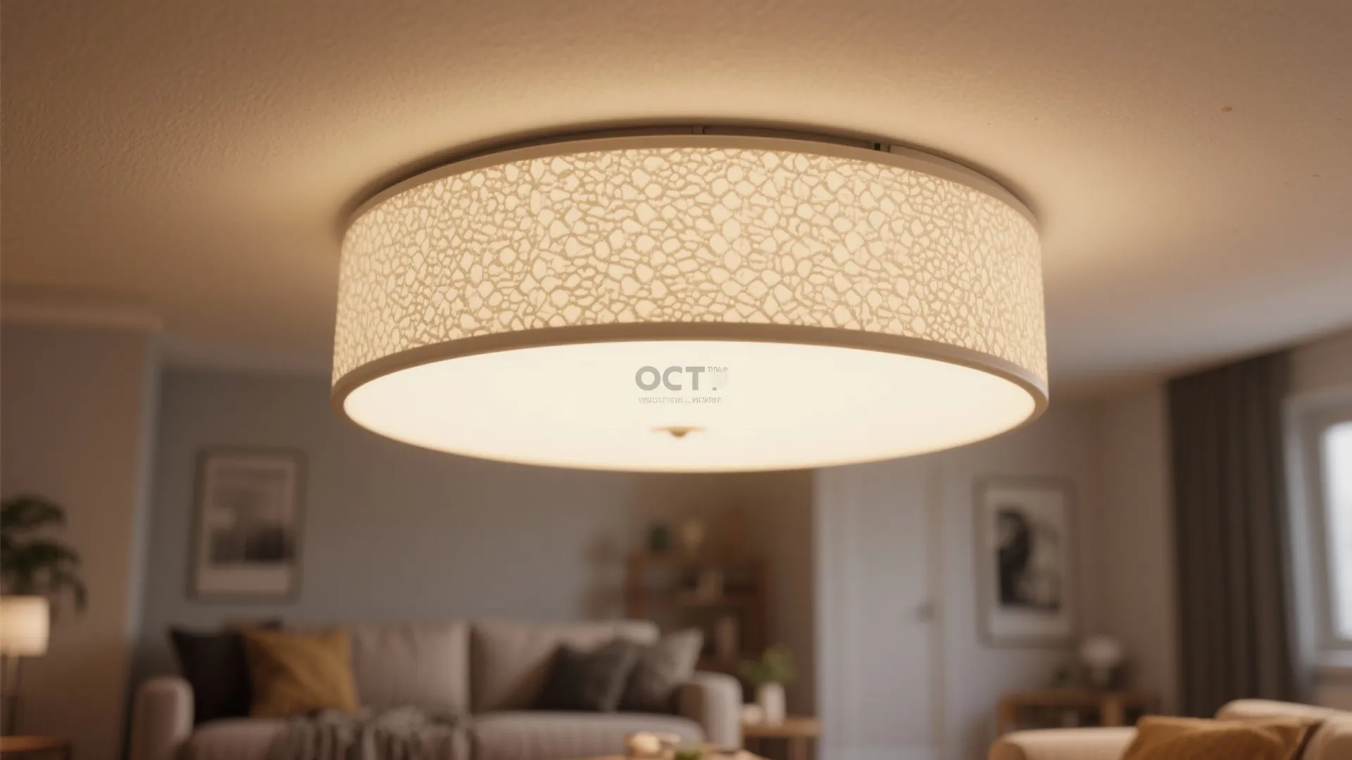 4. Flush-mount or semi-flush for low ceilings