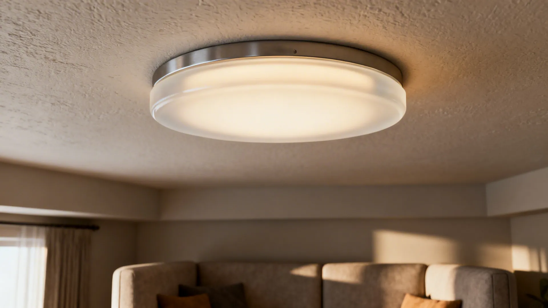 1. Low-profile semi-flush mounts